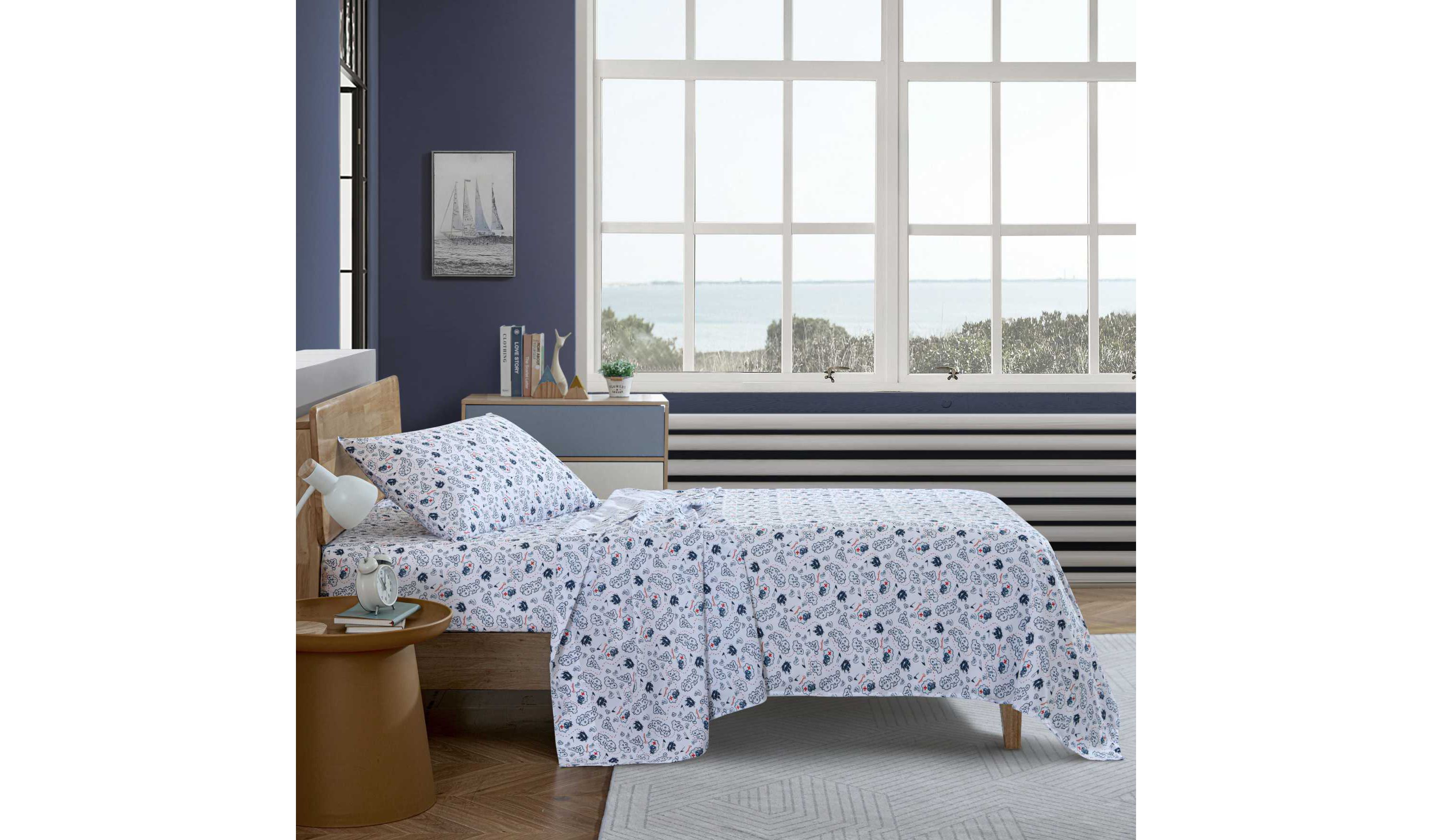 Maxon Map Microfiber Sheet Set