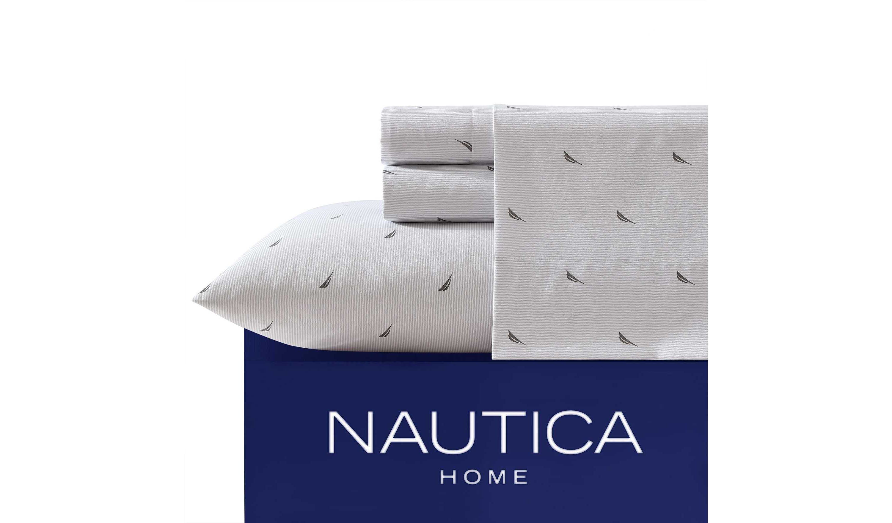 J-Class Boat Stripe Microfiber Sheet Set