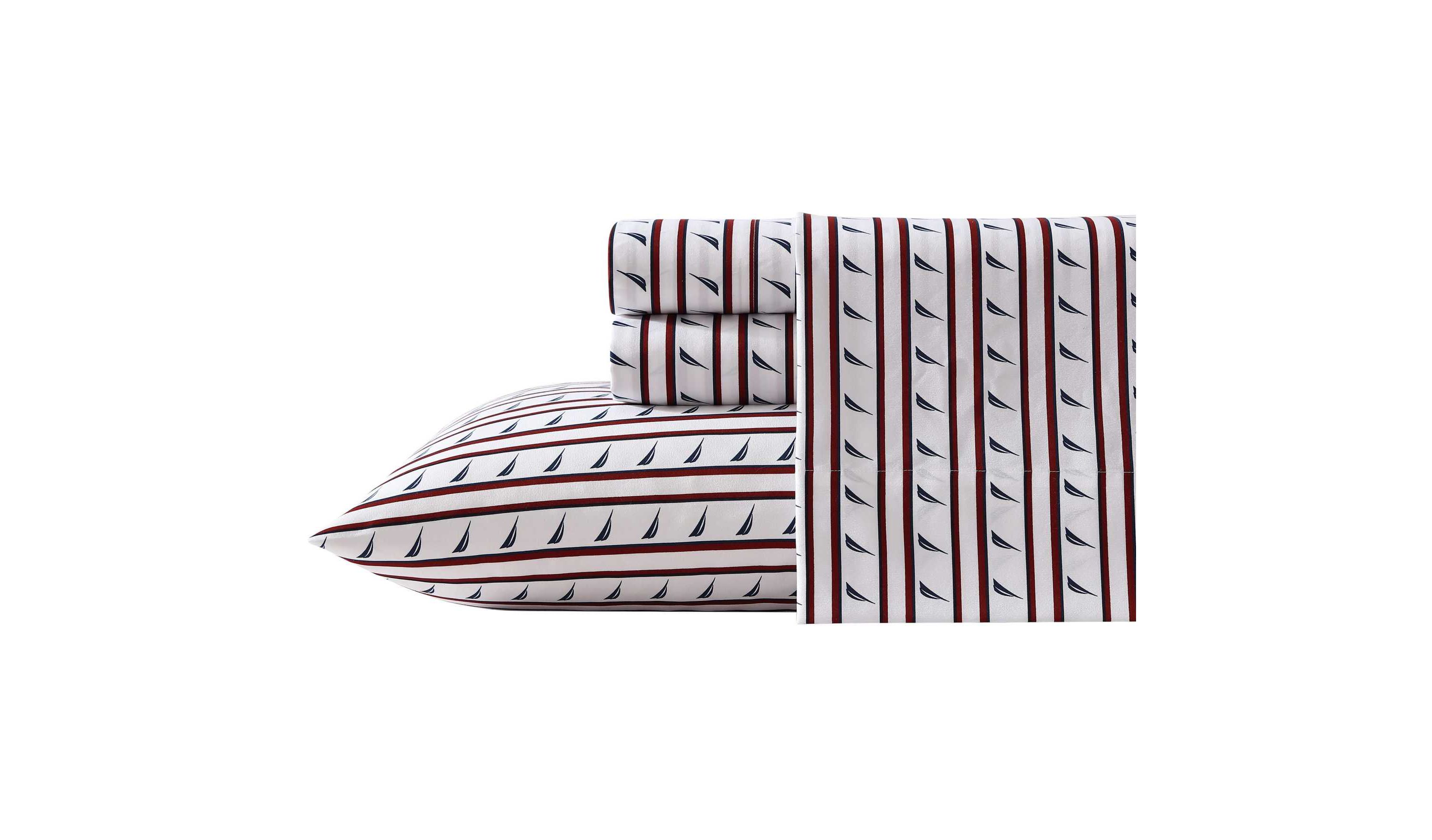 Striped J-Class Microfiber Sheet Set