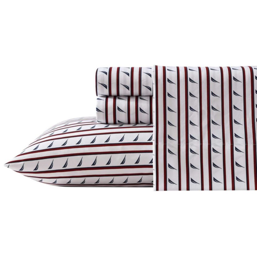 Striped J-Class Microfiber Sheet Set