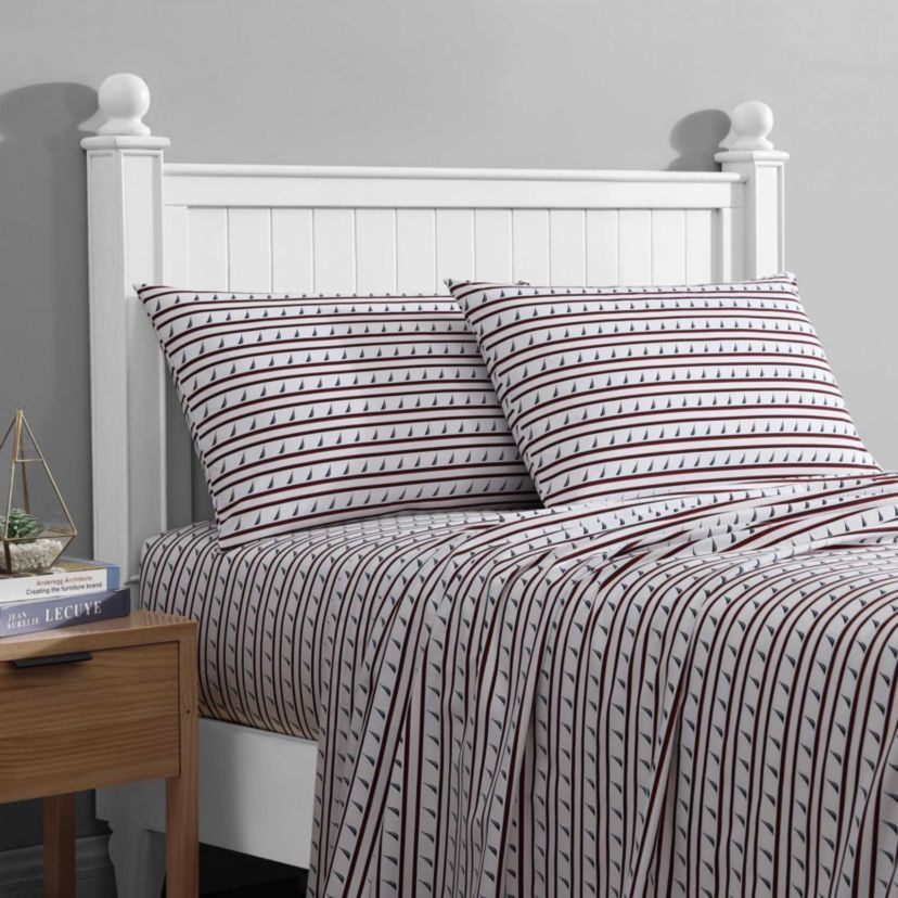 Striped J-Class Microfiber Sheet Set