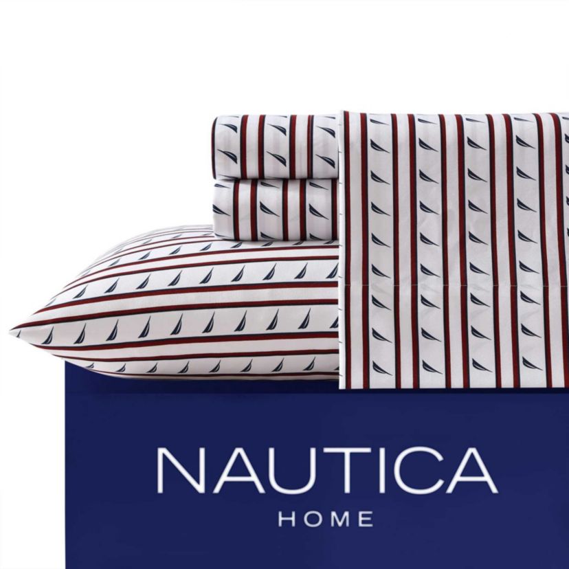 Striped J-Class Microfiber Sheet Set