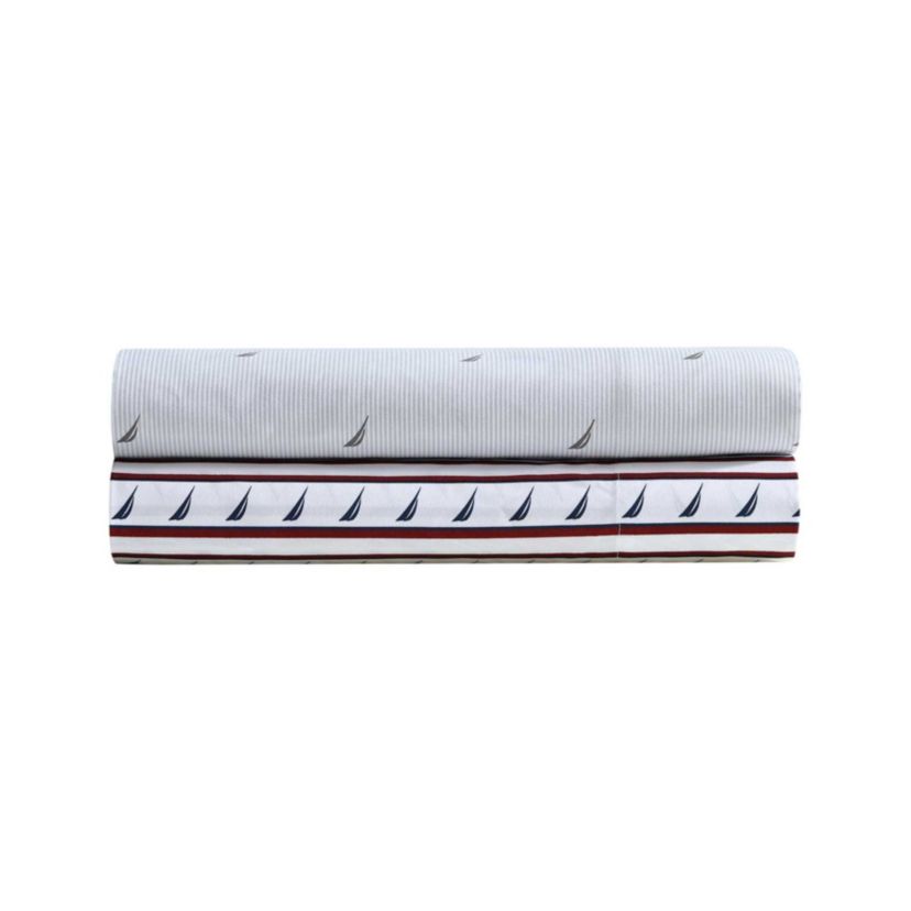 Striped J-Class Microfiber Sheet Set