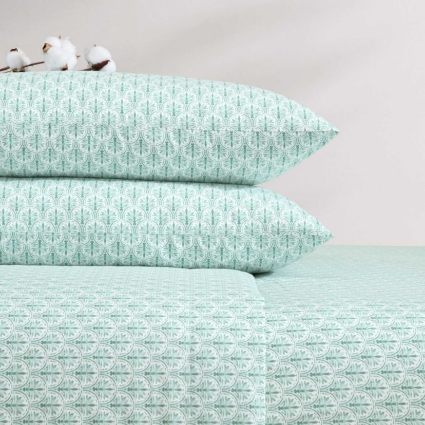 Coastal Batik Cotton Sheet Set