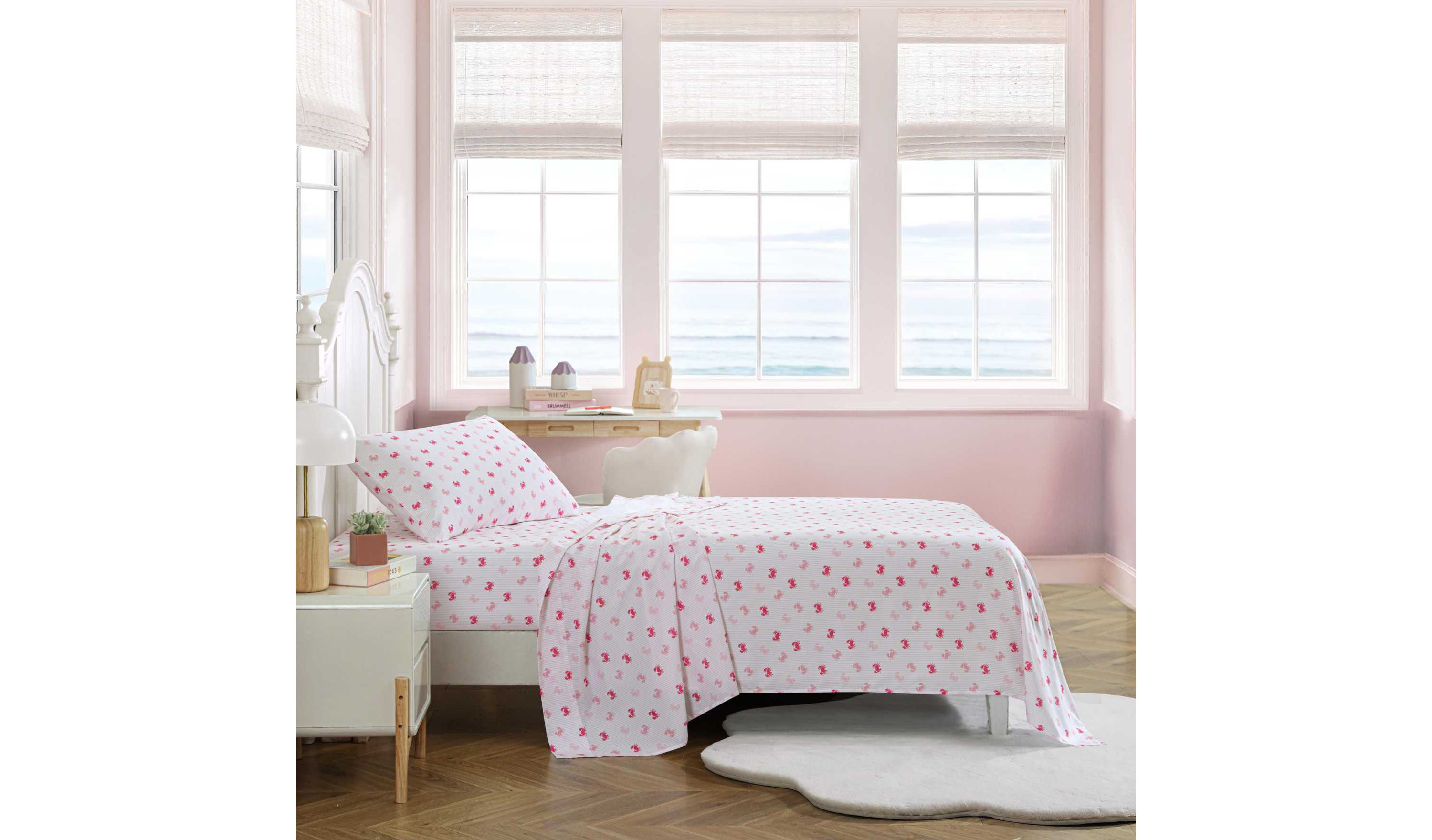 Axton Crab Microfiber Sheet Set
