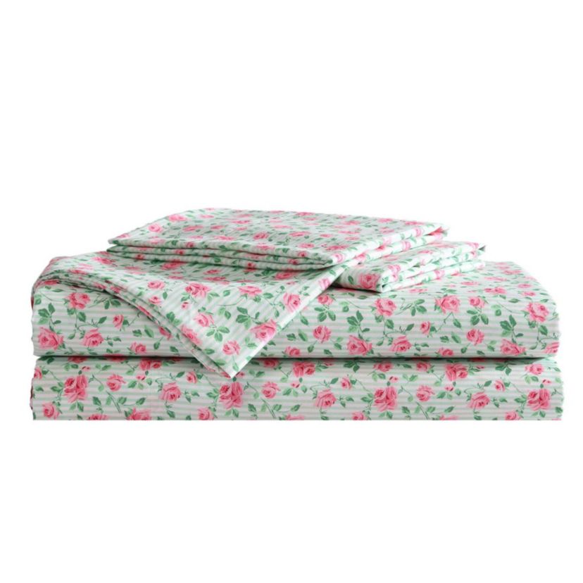 Flower Fun Microfiber Sheet Set