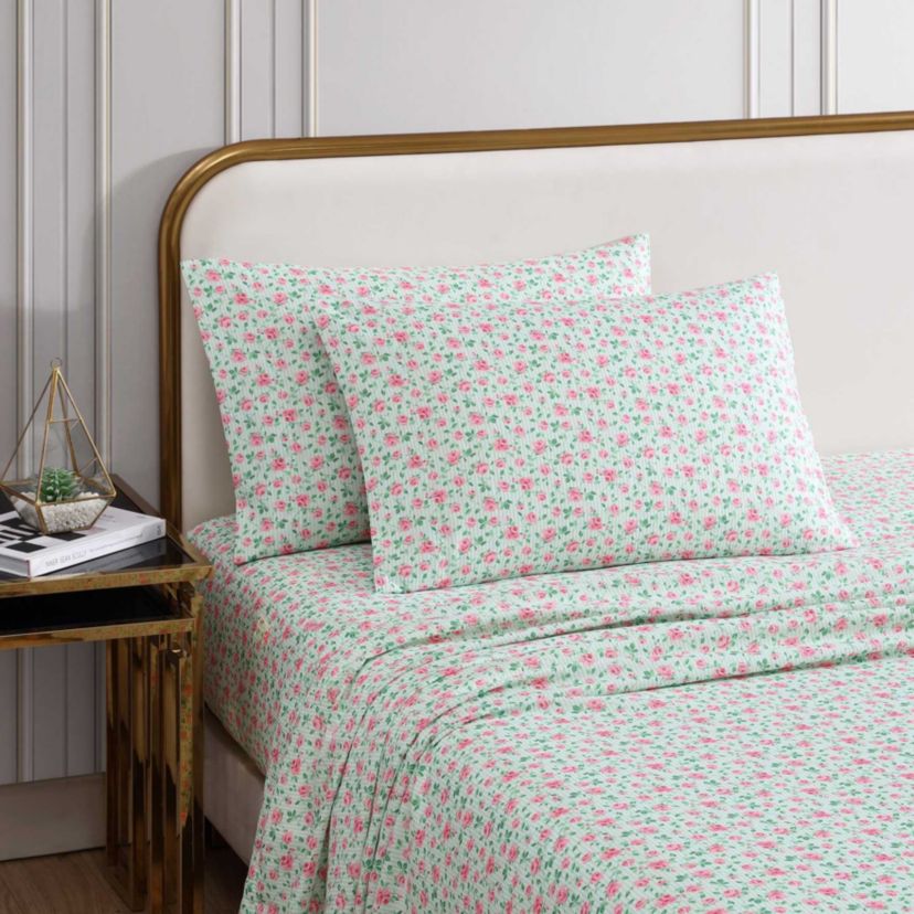 Flower Fun Microfiber Sheet Set