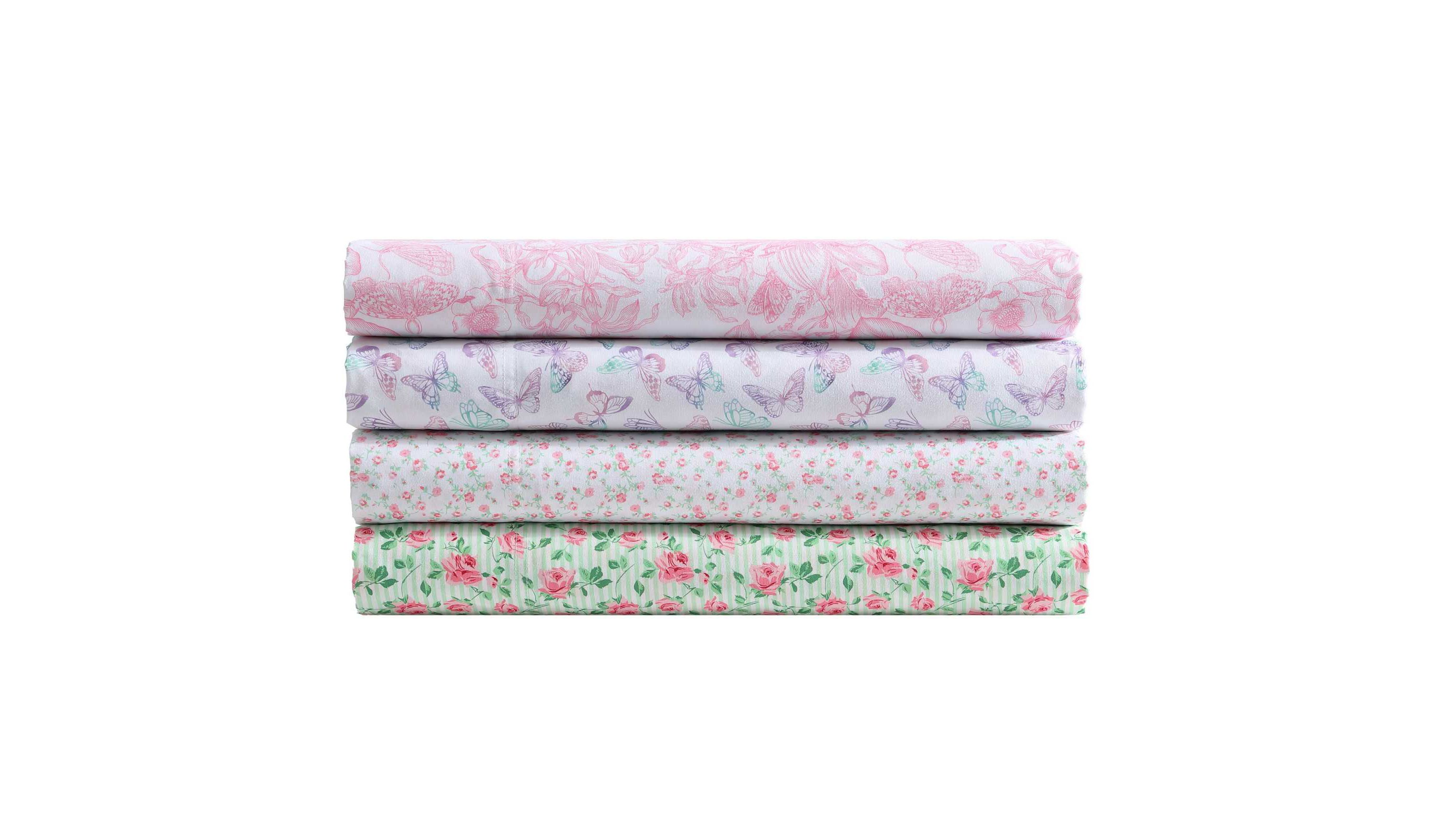 Flower Fun Microfiber Sheet Set