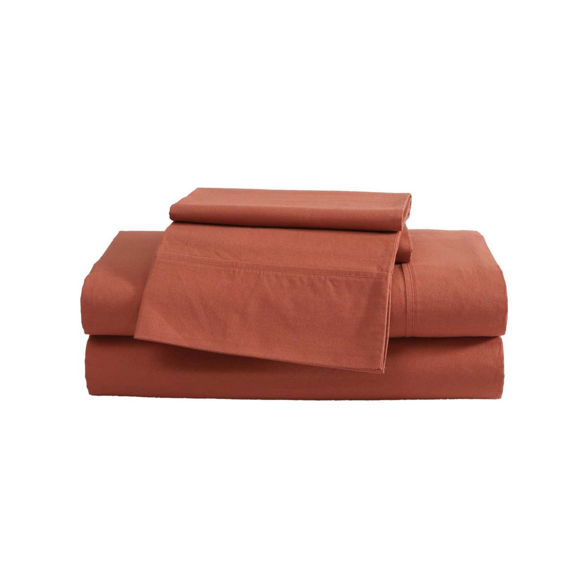 Peached Percale Cotton Sheet Set