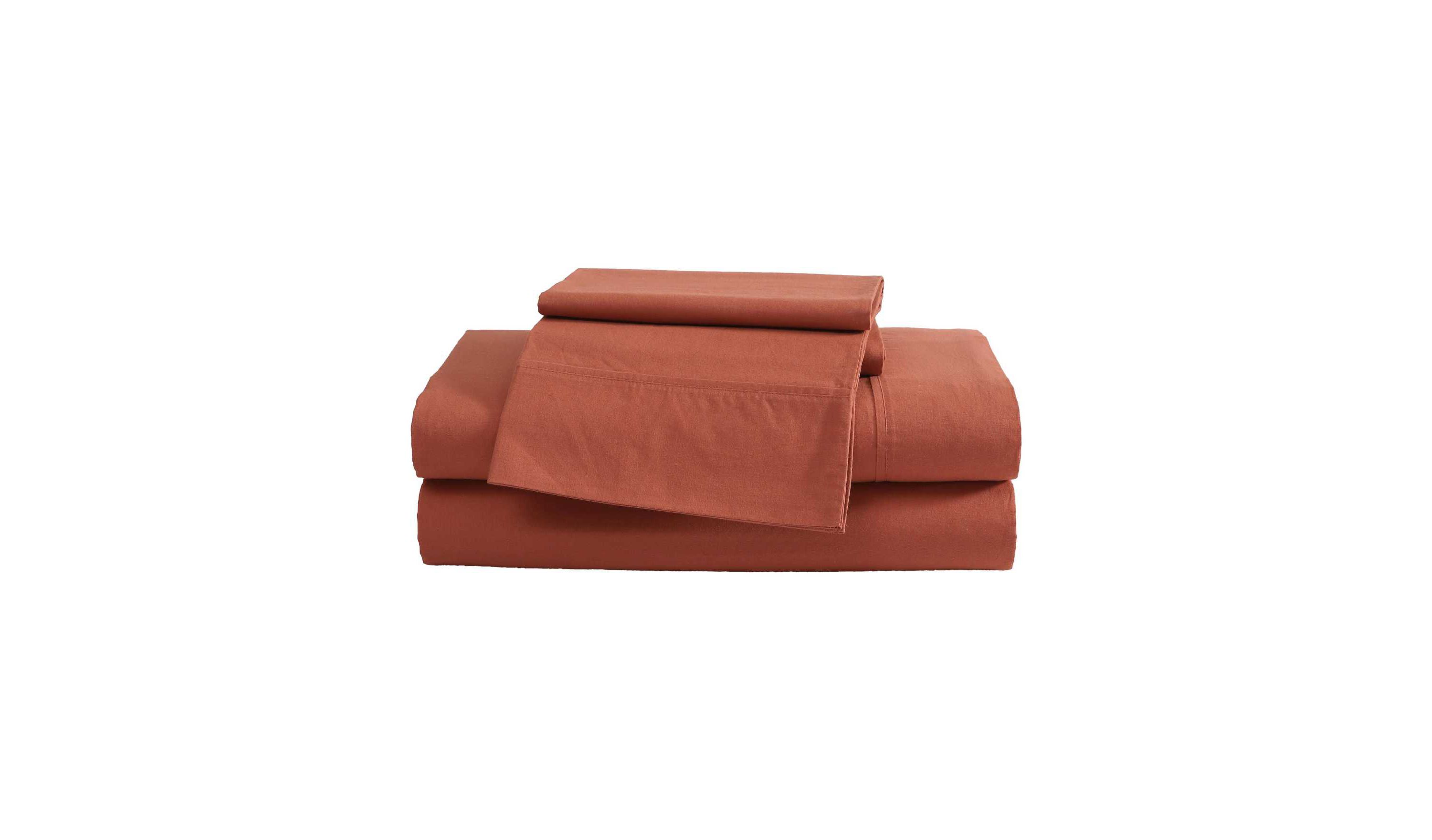 Peached Percale Cotton Sheet Set