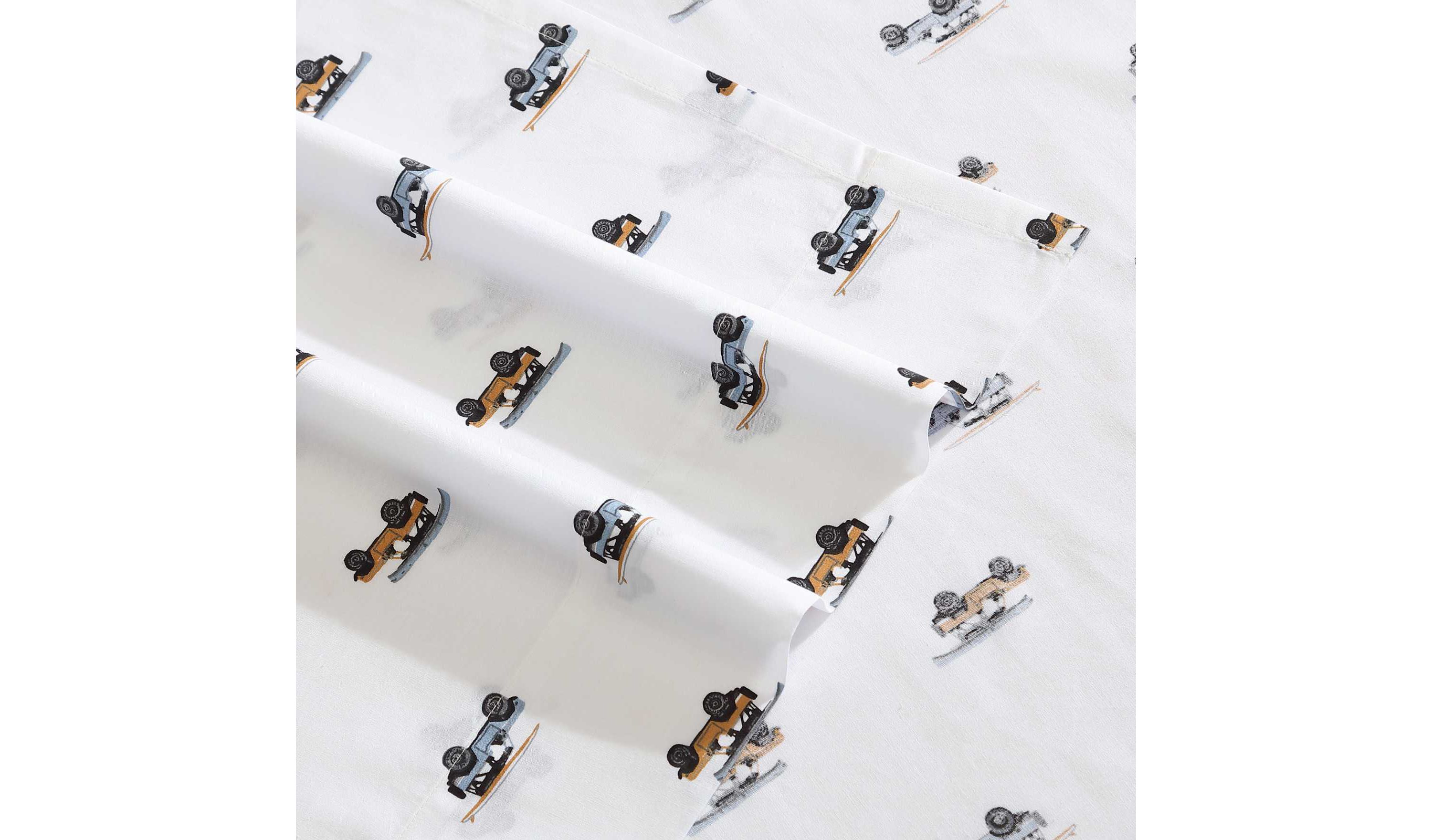 Out To The Beach Cotton Sheet Set