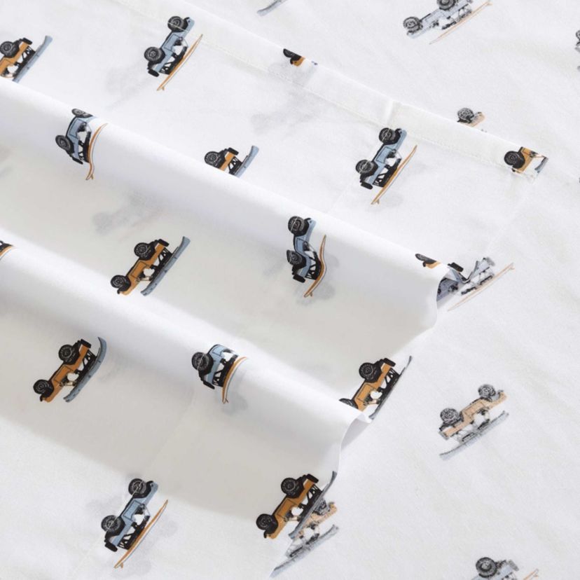 Out To The Beach Cotton Sheet Set
