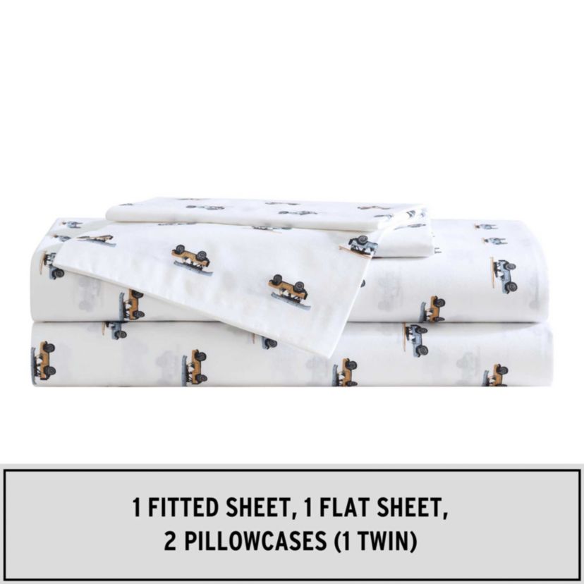 Out To The Beach Cotton Sheet Set