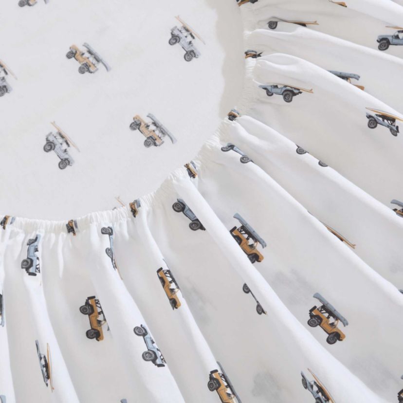 Out To The Beach Cotton Sheet Set