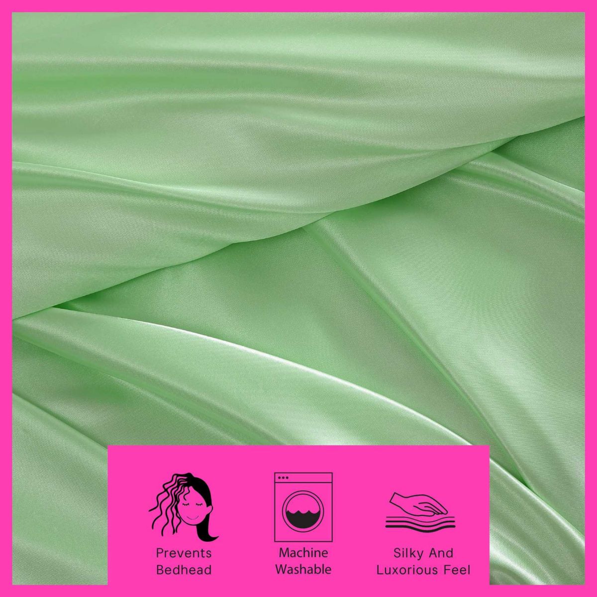 Solid Satin Microfiber Sheet Set