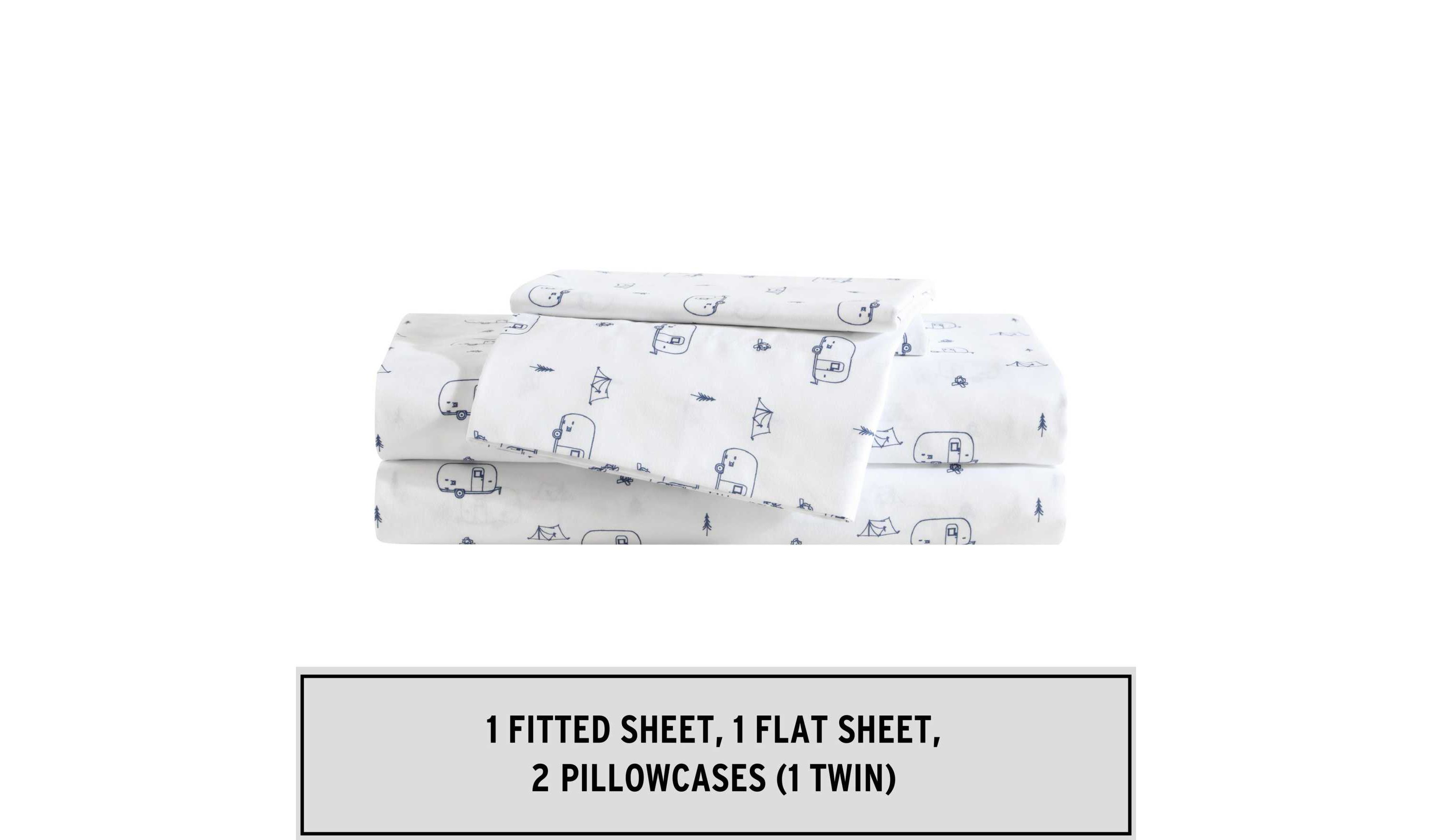 Travel Trailer Microfiber Sheet Set