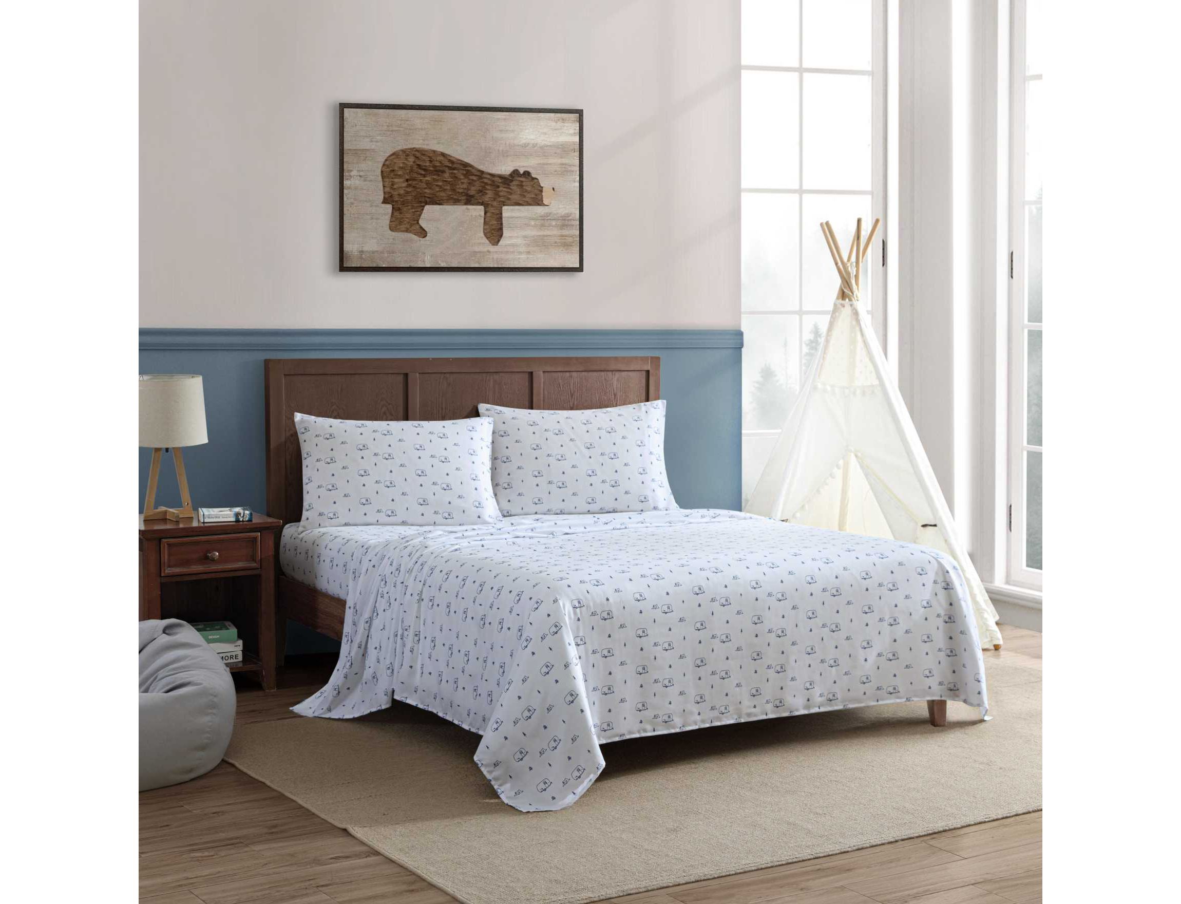Travel Trailer Microfiber Sheet Set