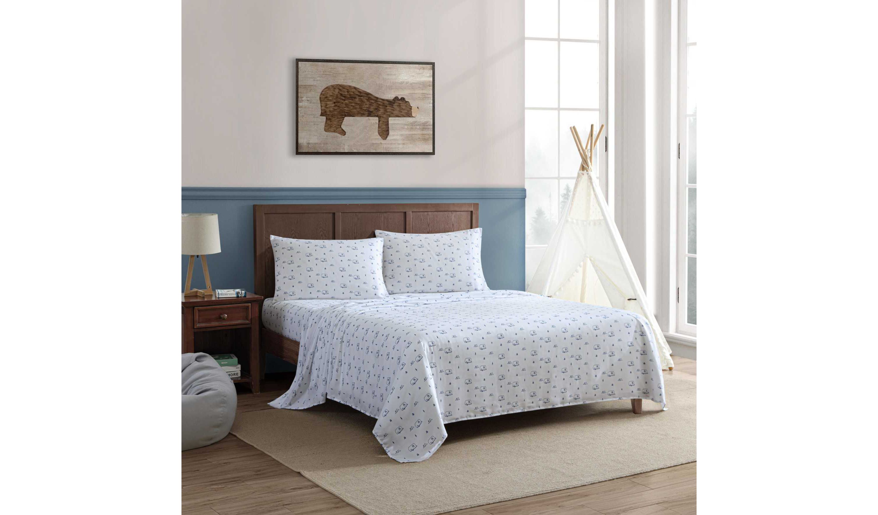 Travel Trailer Microfiber Sheet Set