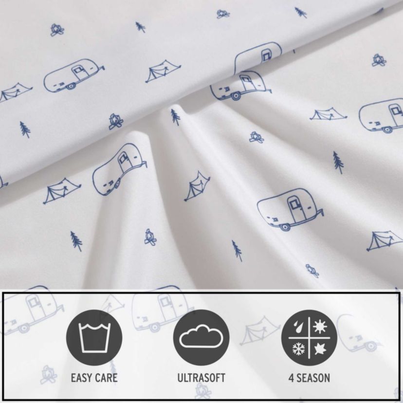 Travel Trailer Microfiber Sheet Set