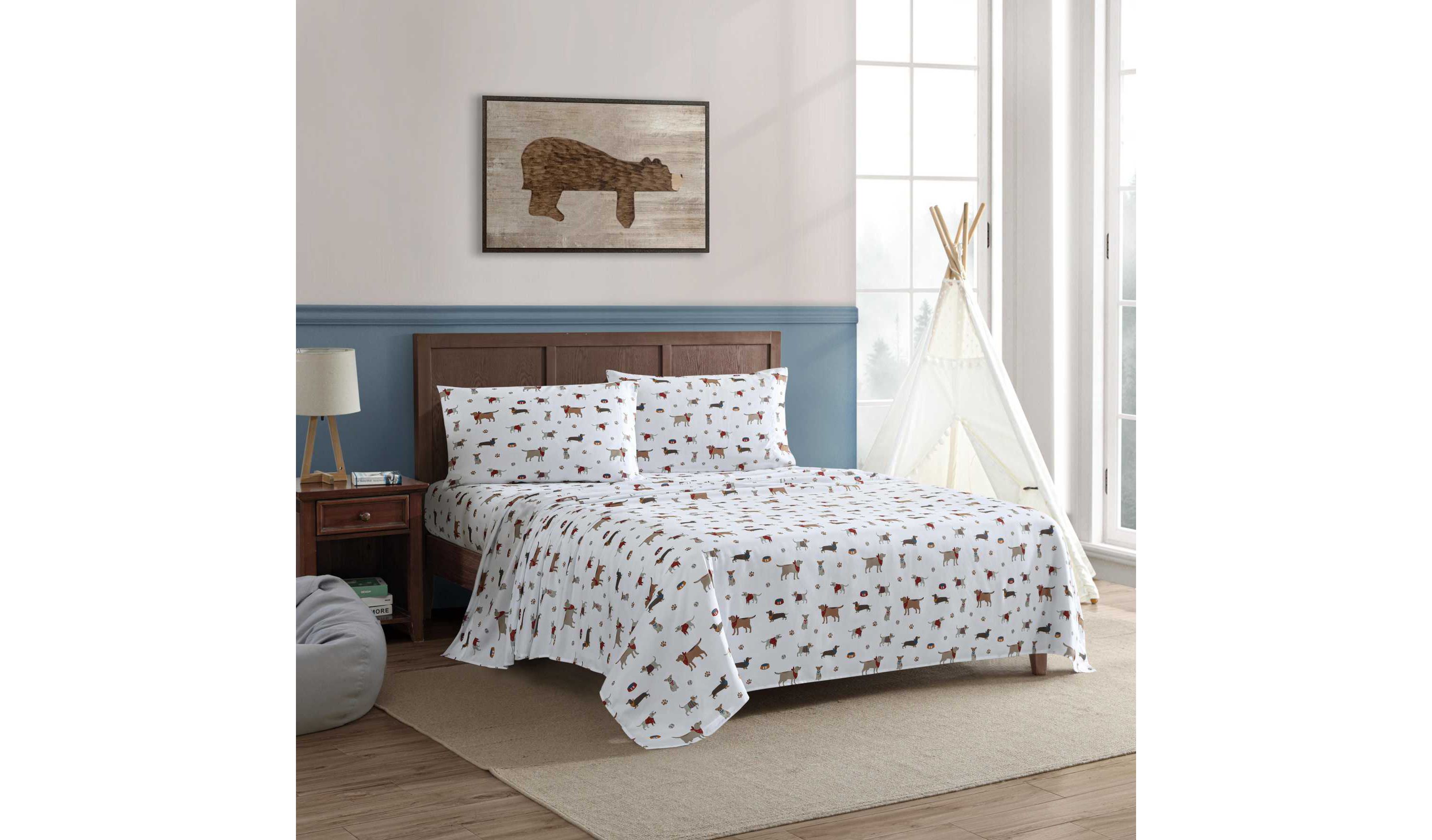 Buddy And Friends Microfiber Sheet Set