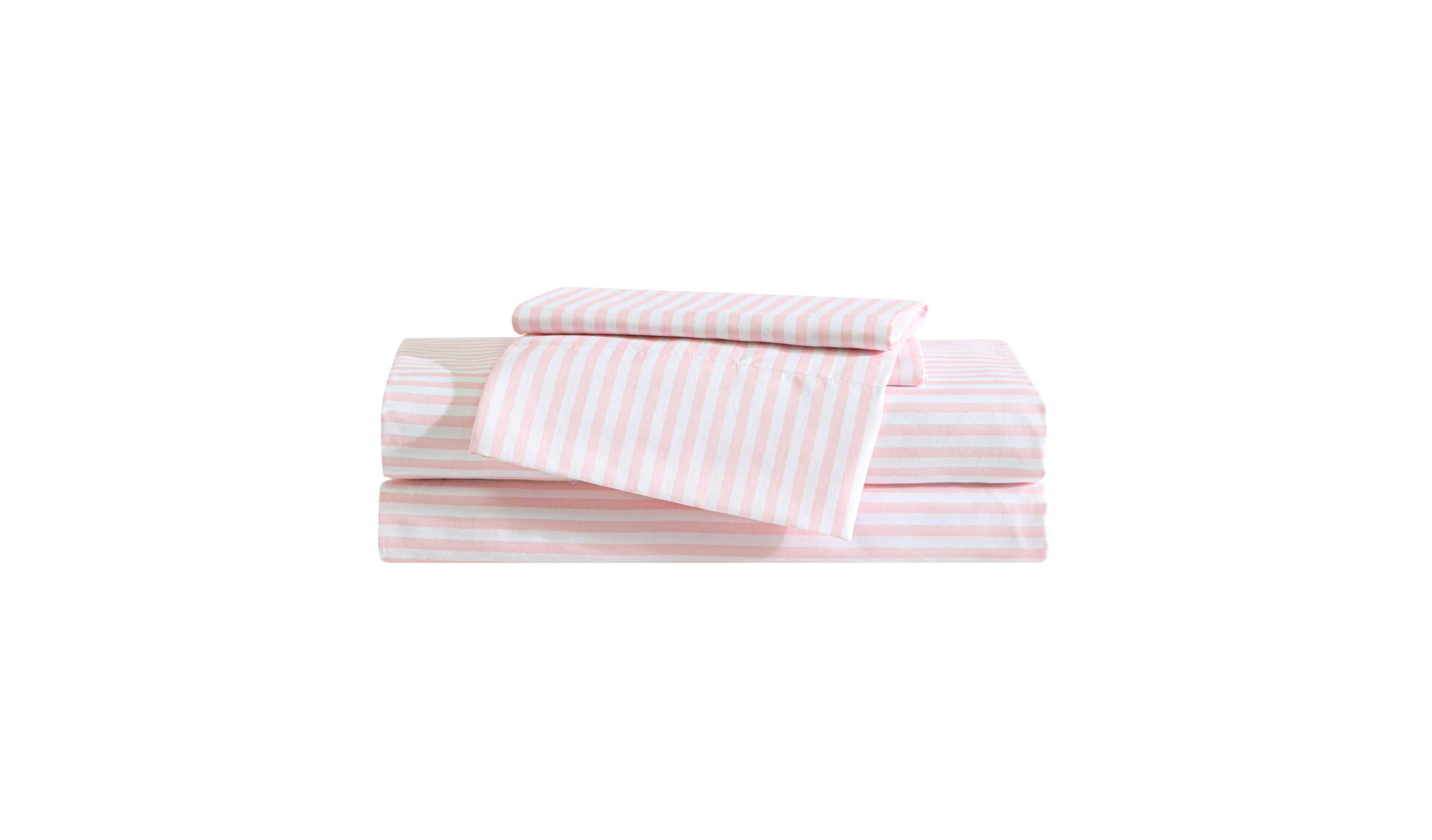 Little Stripe Microfiber Sheet Set