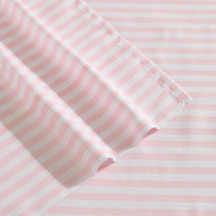 Little Stripe Microfiber Sheet Set