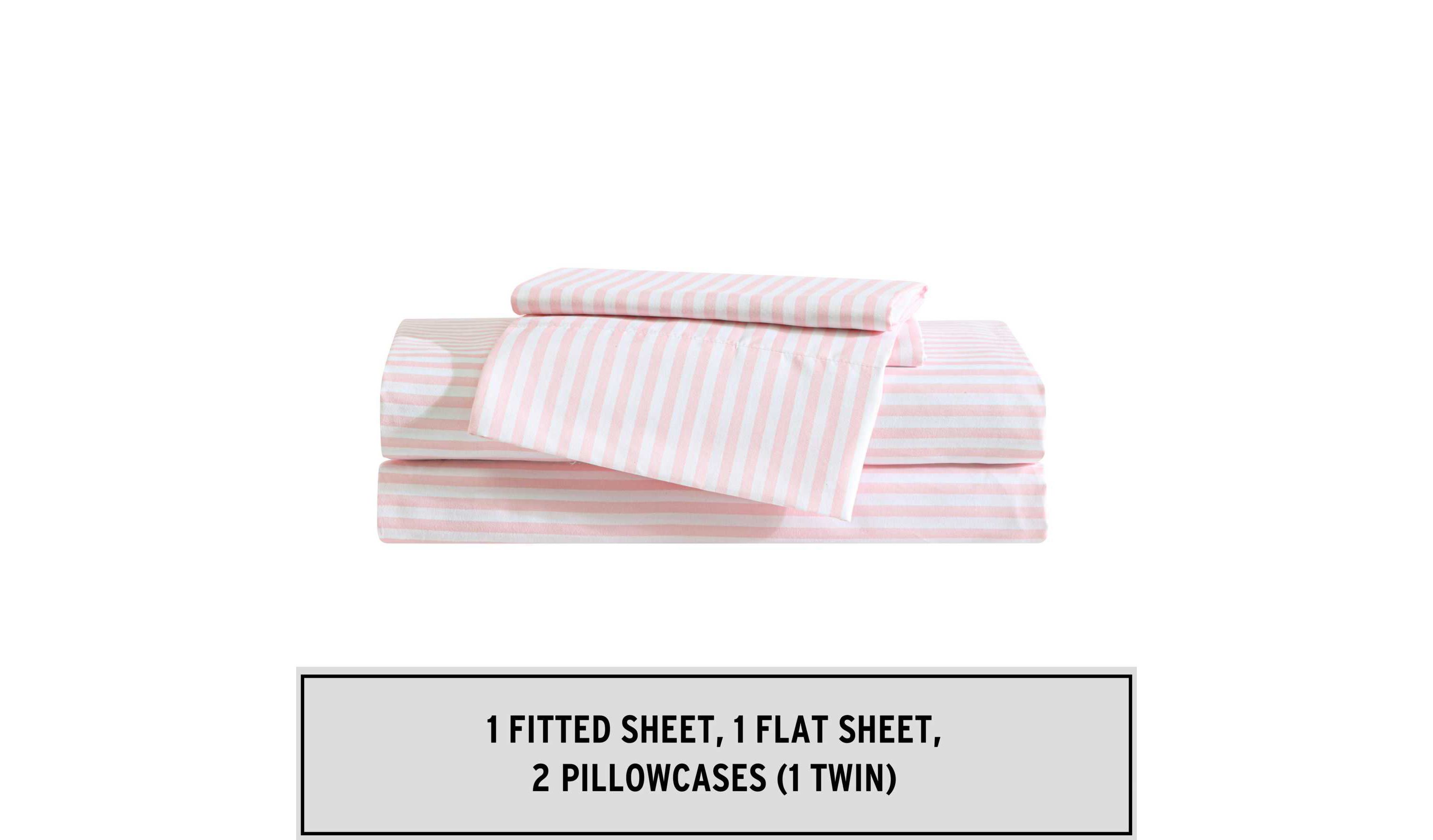 Little Stripe Microfiber Sheet Set