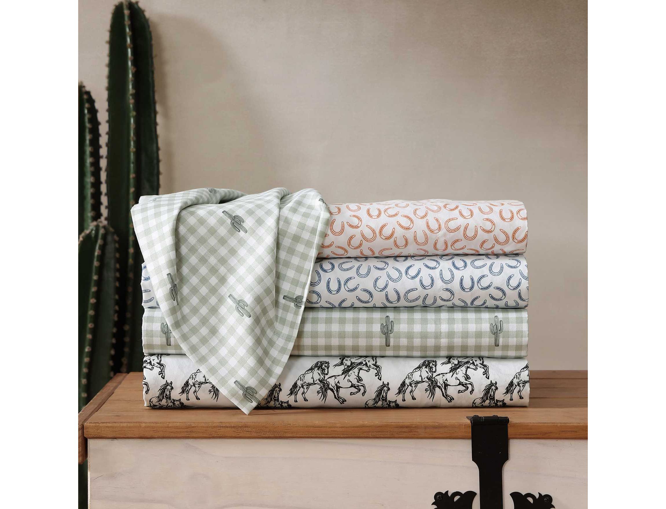 Mustangs Microfiber Sheet Set