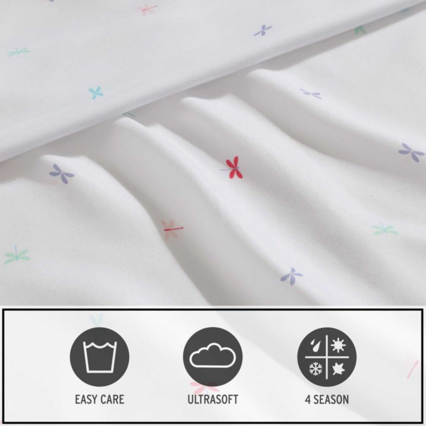 Dragonflies Microfiber Sheet Set
