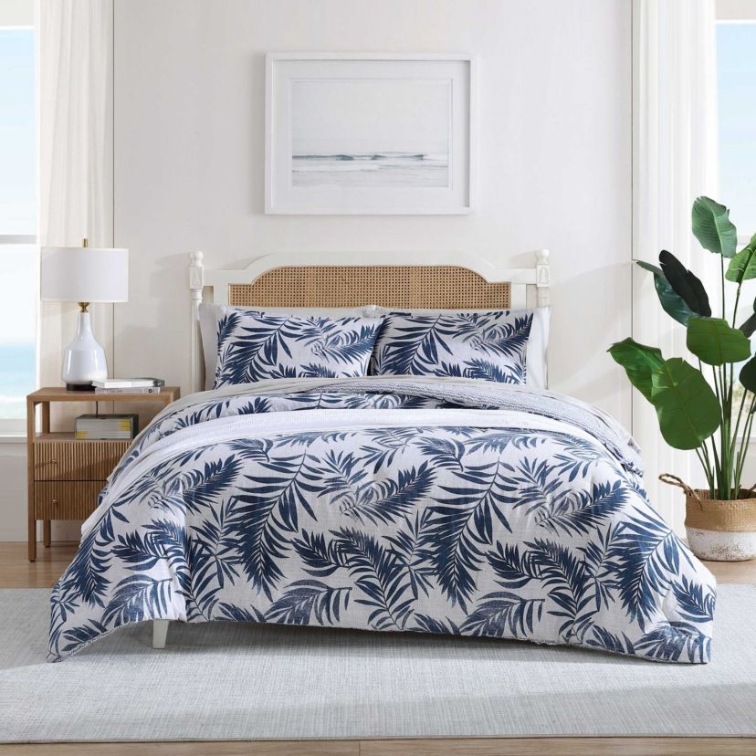 Marina Leaf Cotton Comforter Set
