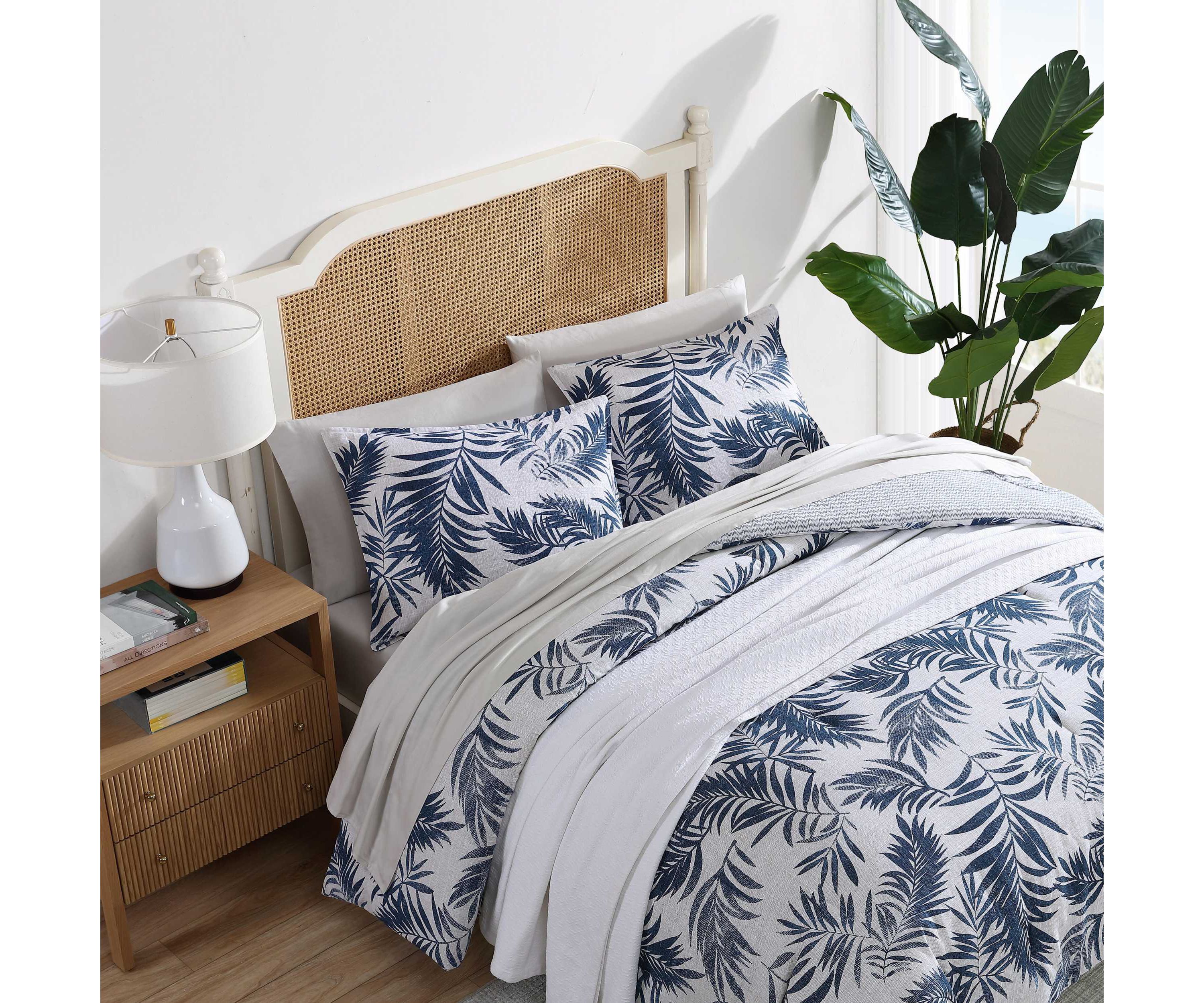 Marina Leaf Cotton Comforter Set