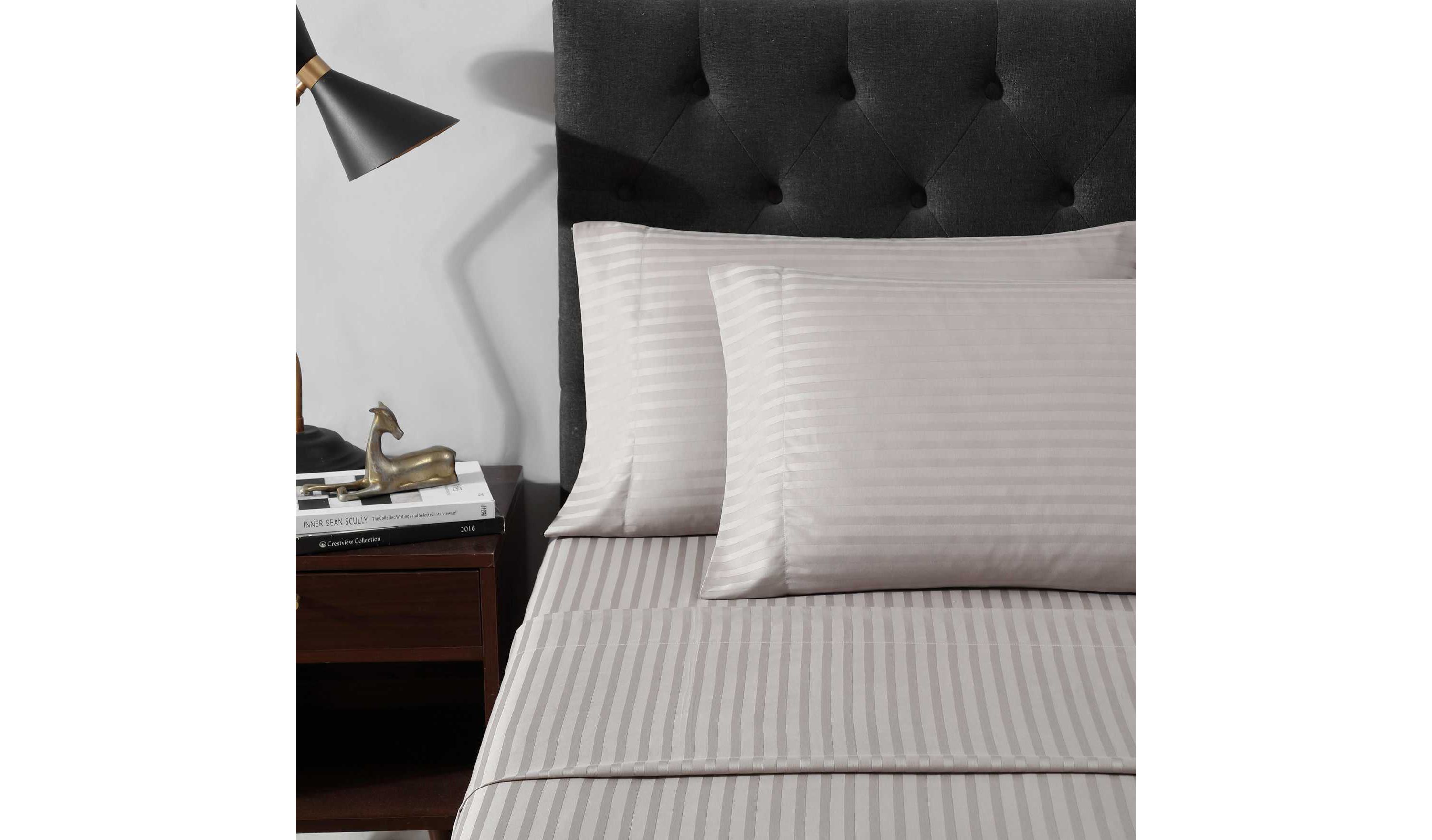 Dobby Stripe Cotton Sheet Set