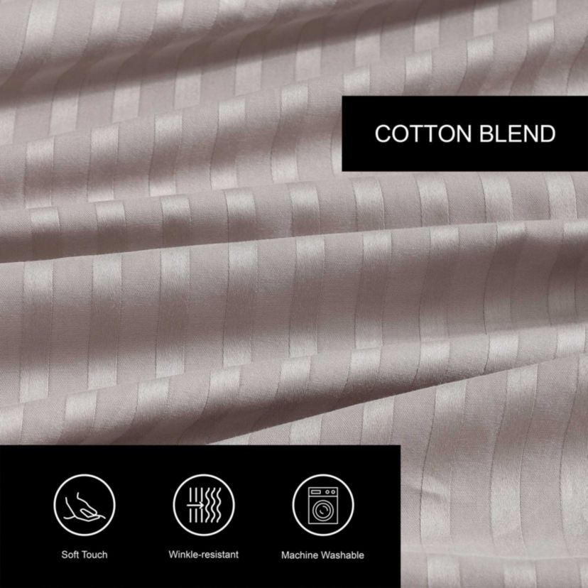 Dobby Stripe Cotton Sheet Set