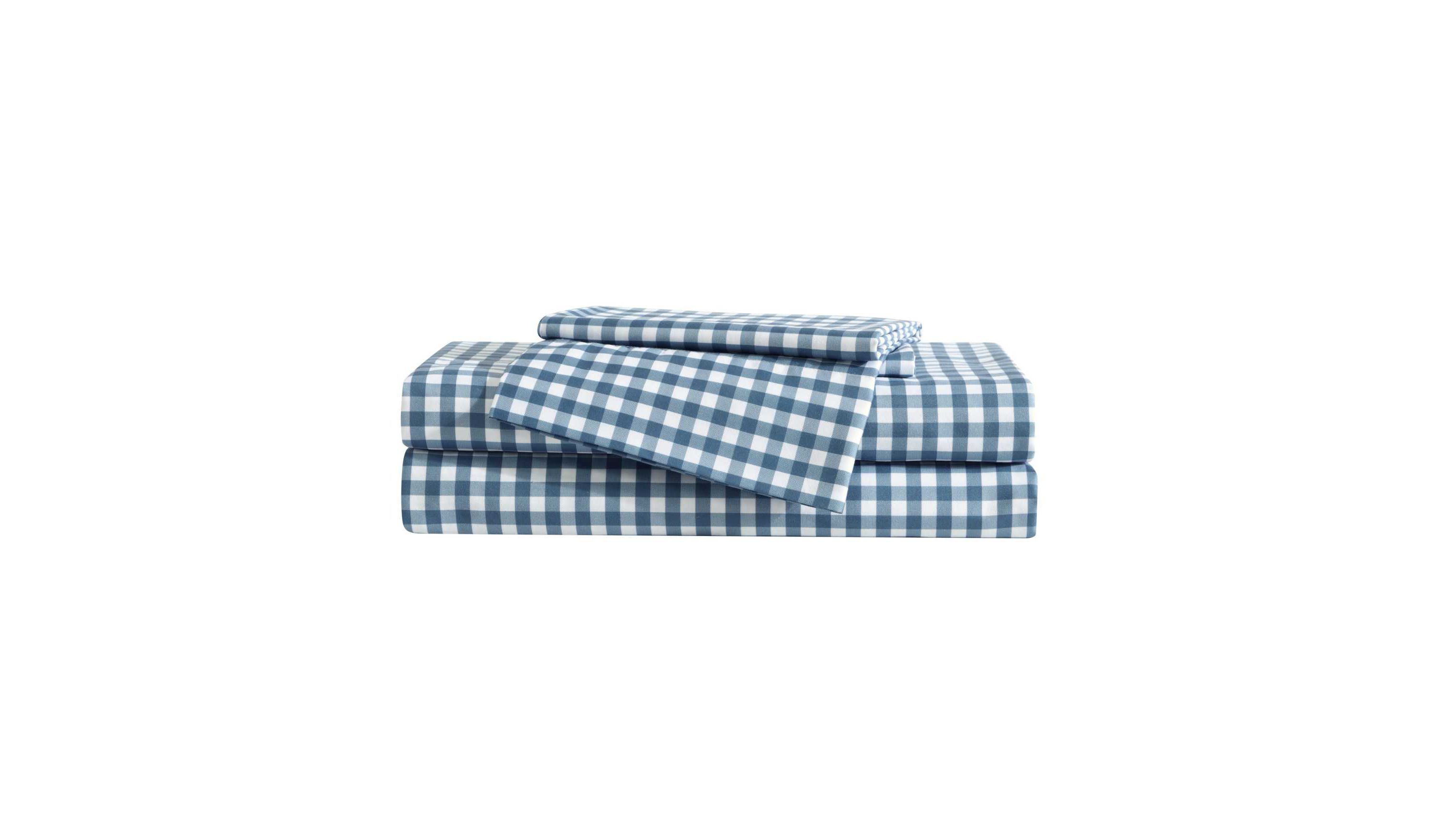Preston Check Microfiber Sheet Set