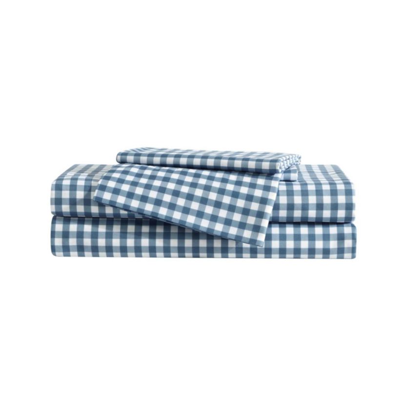 Preston Check Microfiber Sheet Set