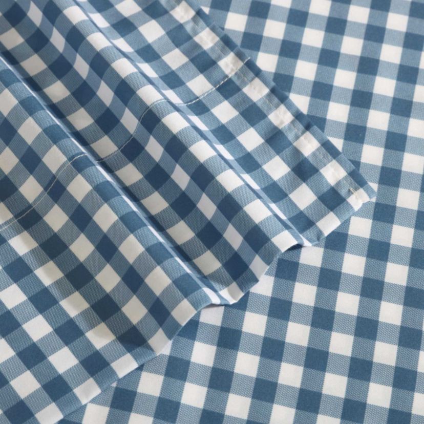 Preston Check Microfiber Sheet Set