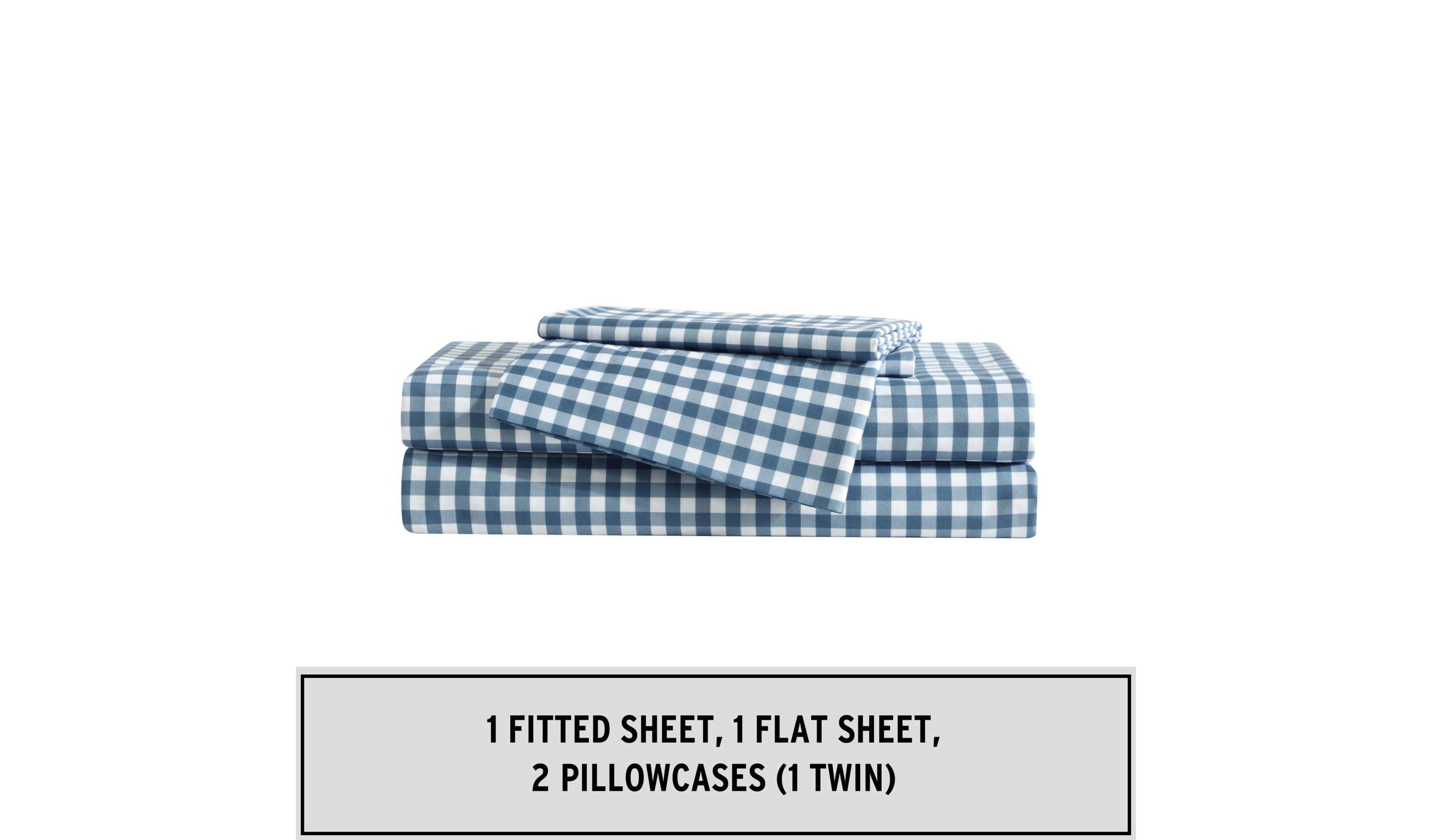 Preston Check Microfiber Sheet Set