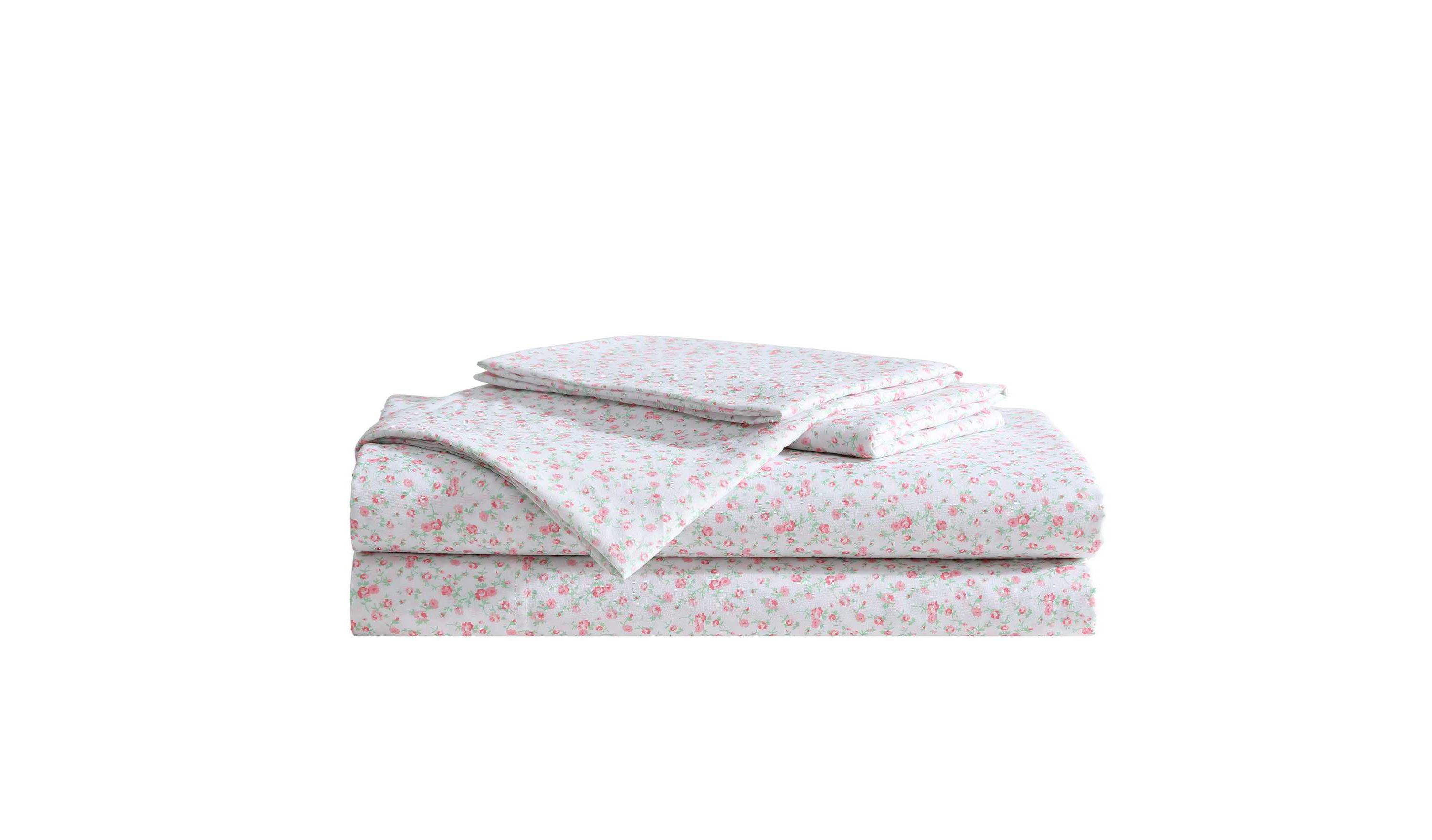 Whimsical Floral Microfiber Sheet Set