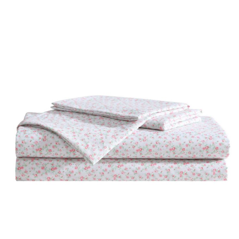 Whimsical Floral Microfiber Sheet Set