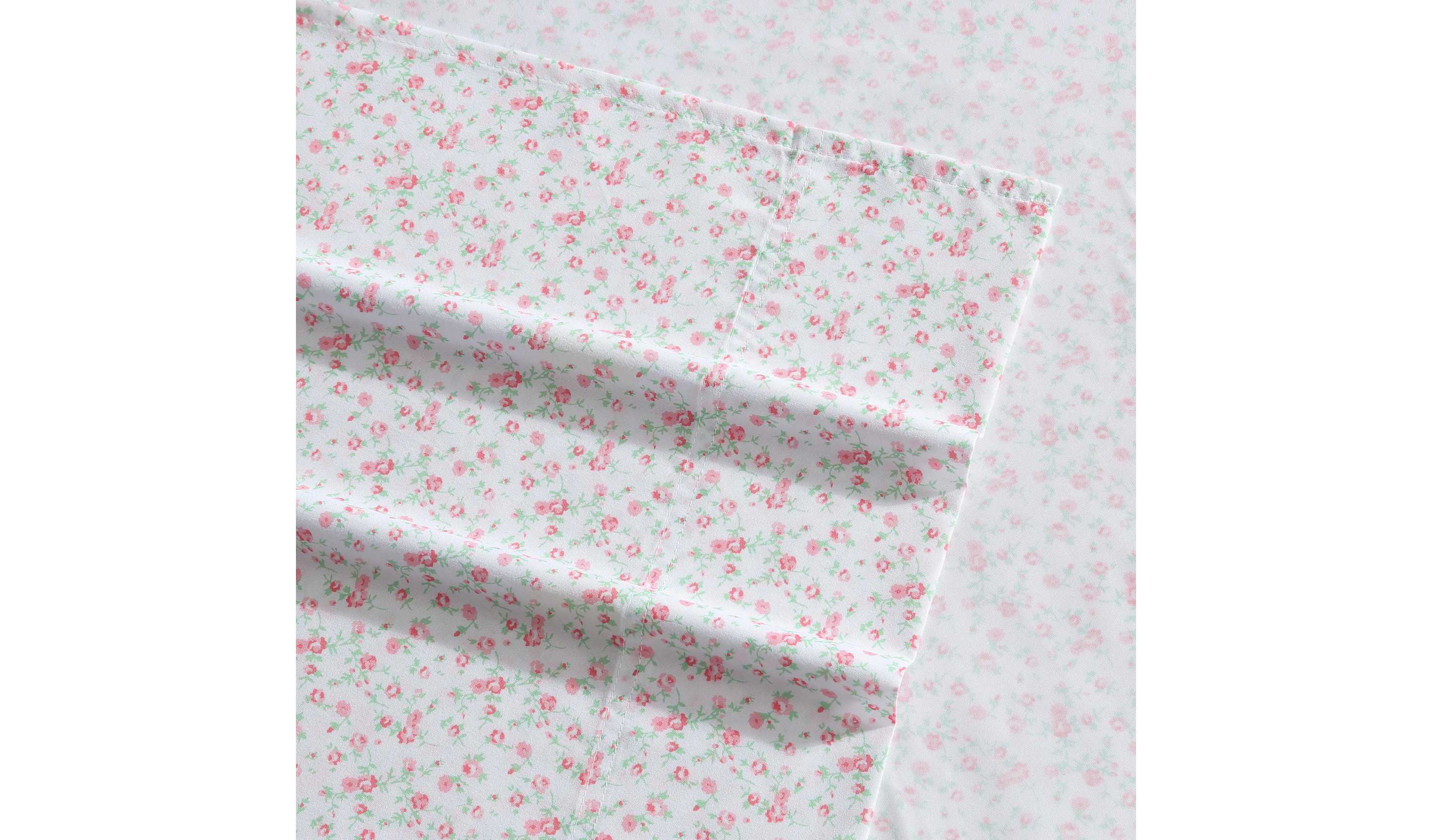 Whimsical Floral Microfiber Sheet Set
