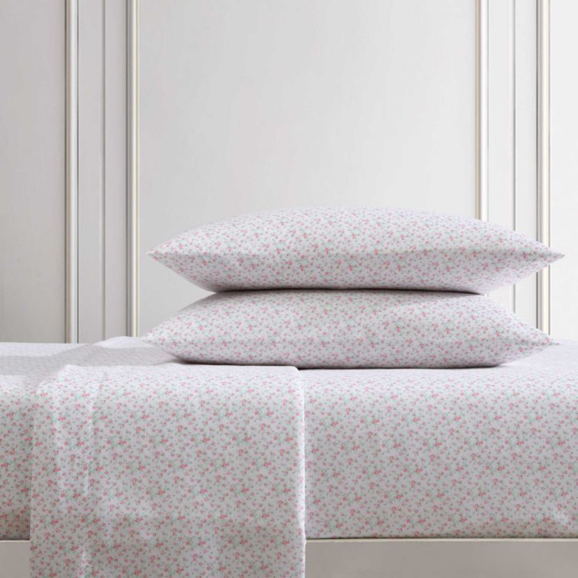 Whimsical Floral Microfiber Sheet Set