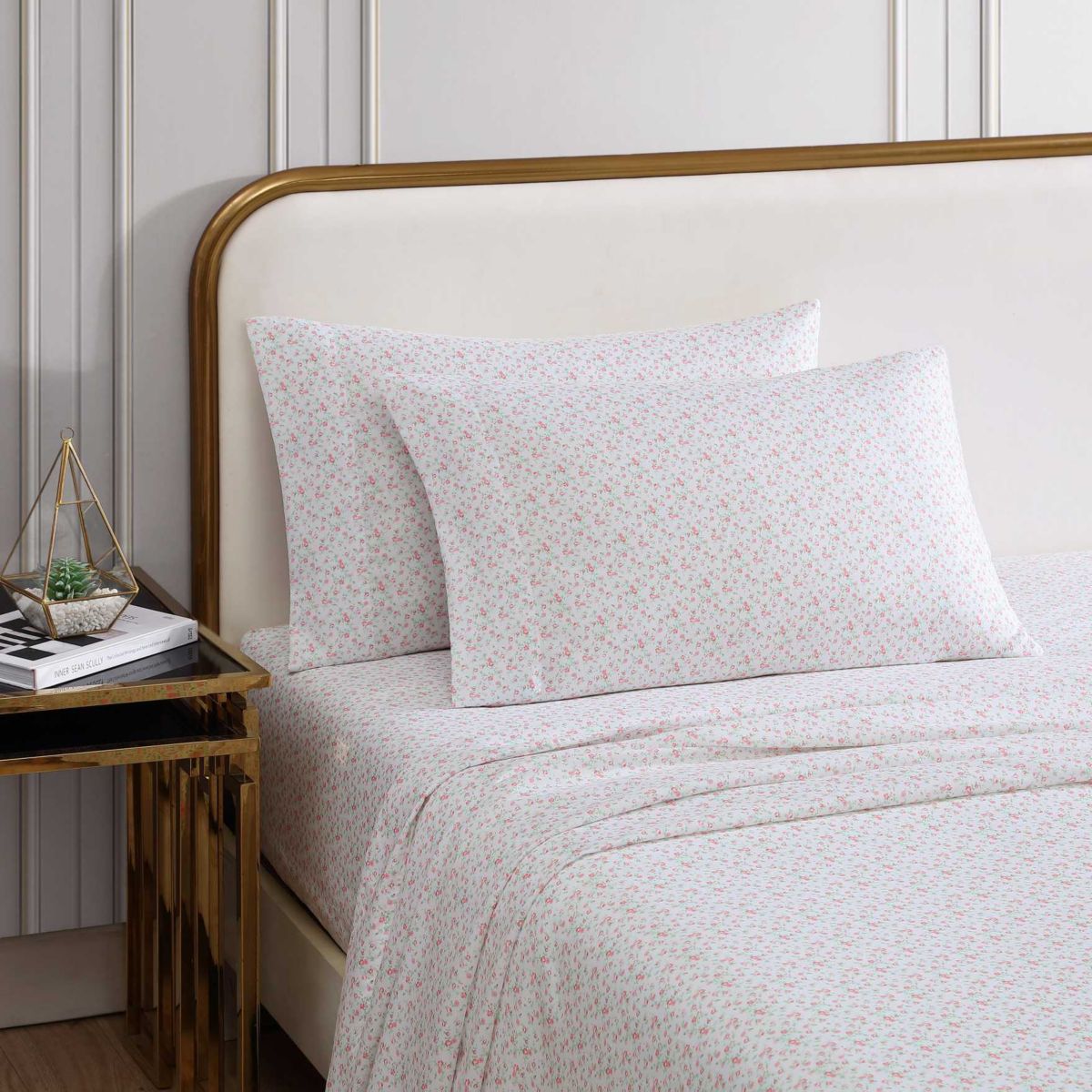 Whimsical Floral Microfiber Sheet Set