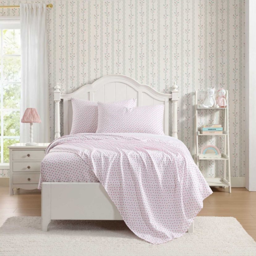 Sweet Lady Bugs Microfiber Sheet Set