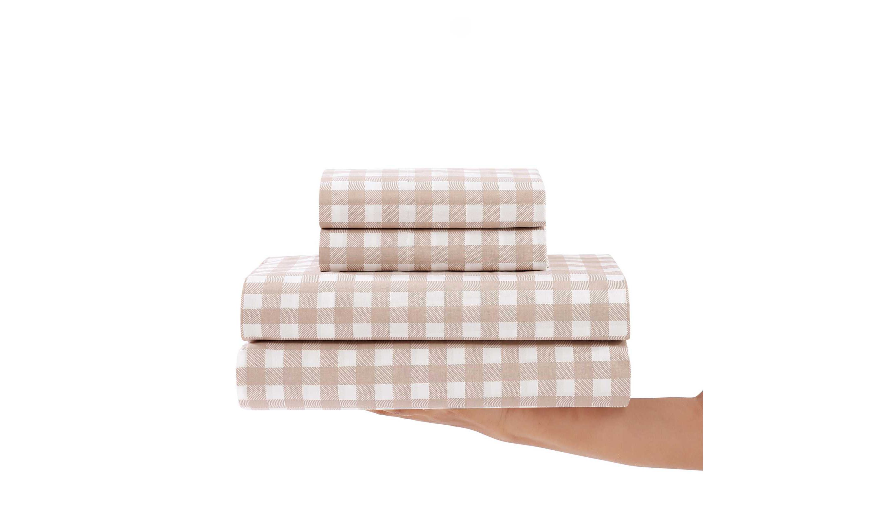 Cottage Check Cotton Sheet Set