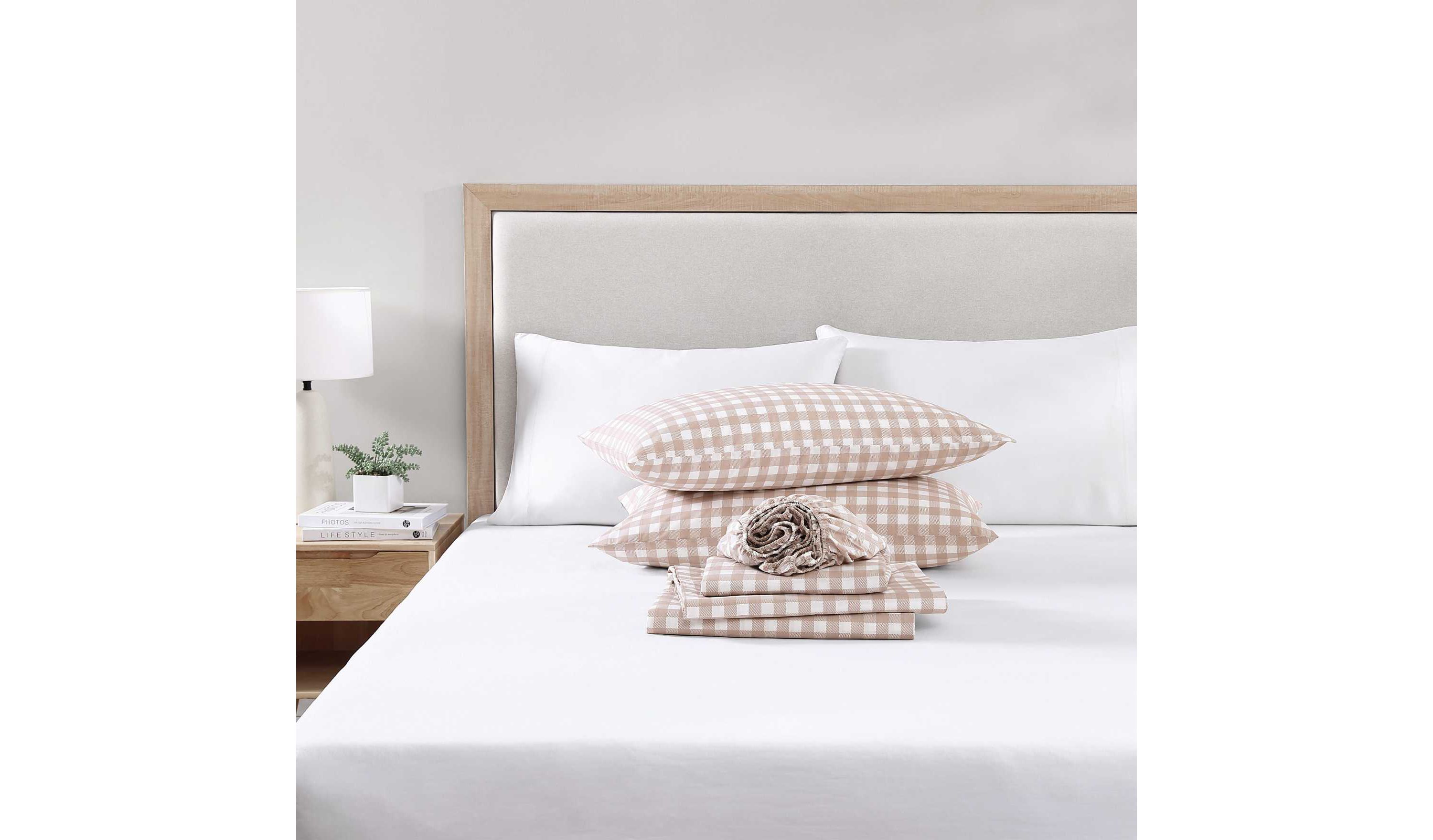 Cottage Check Cotton Sheet Set