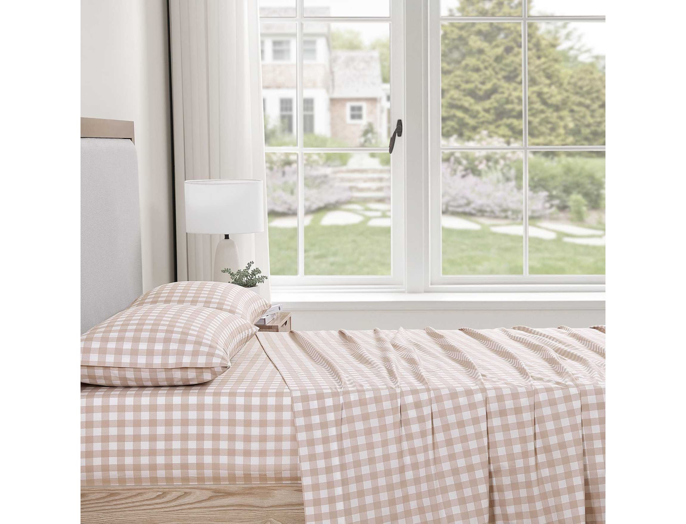 Cottage Check Cotton Sheet Set