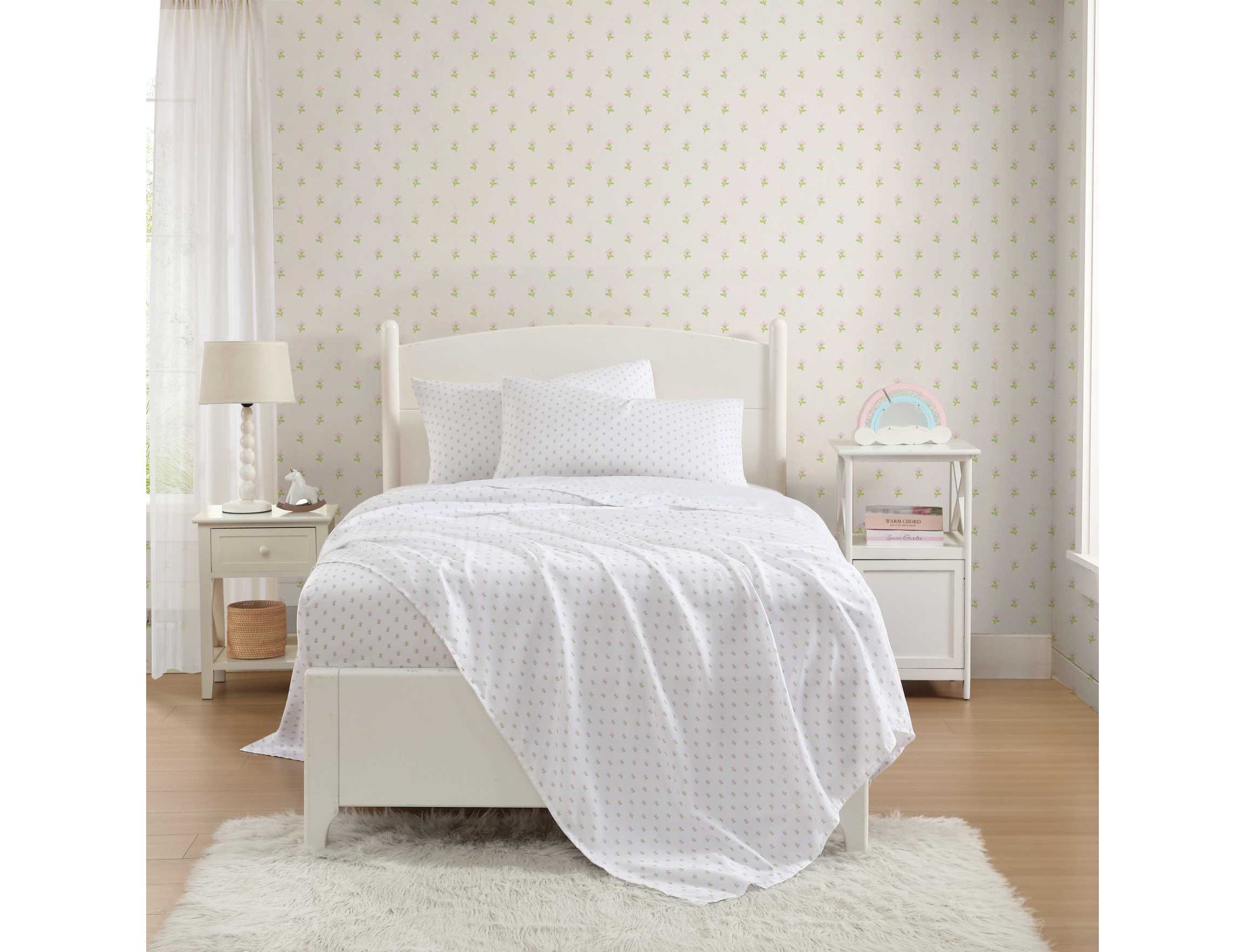 Wood Violet Microfiber Sheet Set
