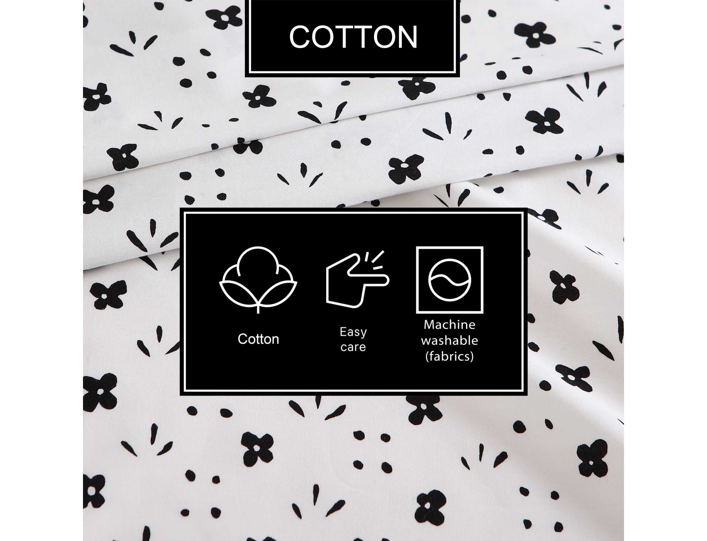 Kukkaketo Cotton Sheet Set
