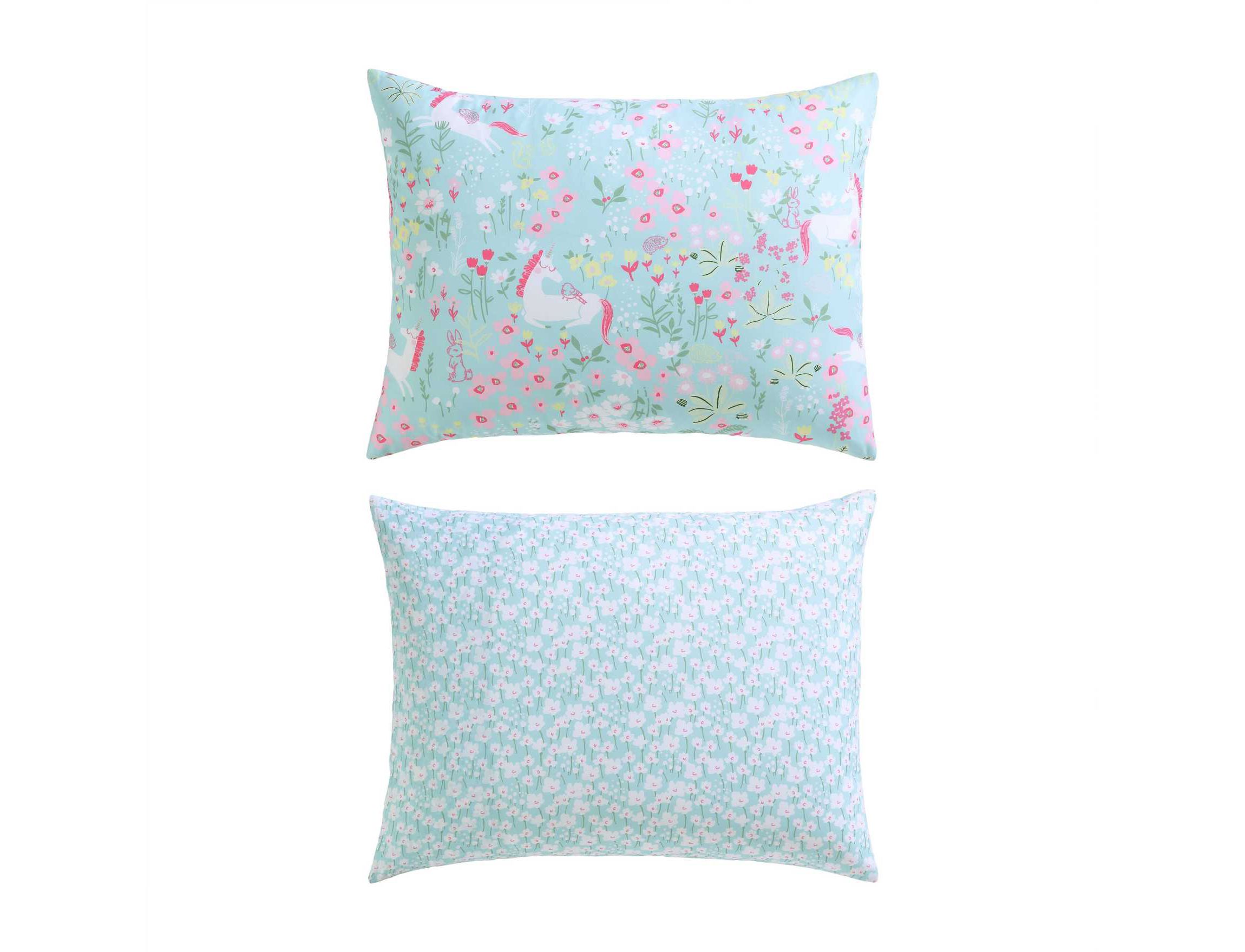 Magical Unicorns Microfiber Comforter Sham Bonus Set