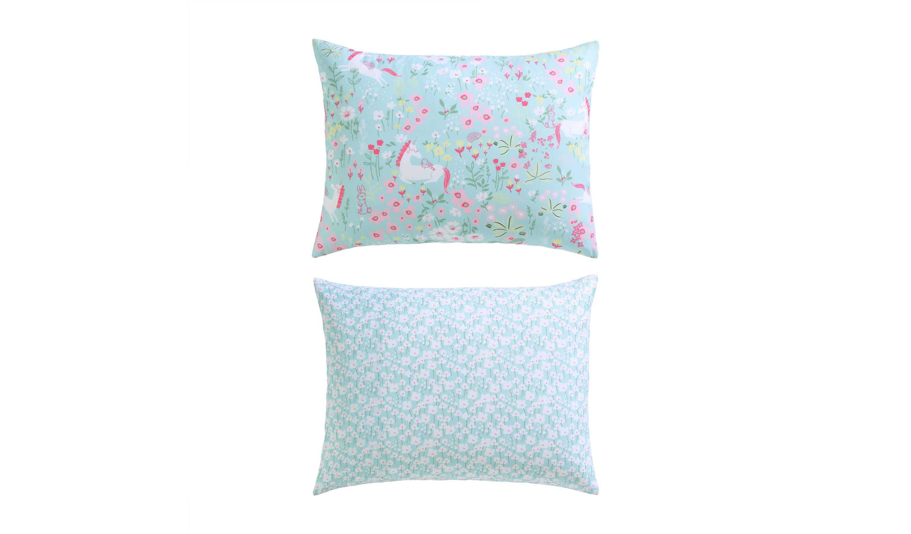 Magical Unicorns Microfiber Comforter Sham Bonus Set
